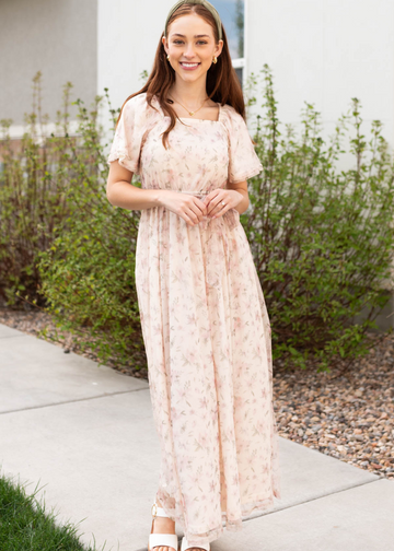Noemi Ivory Floral Dress