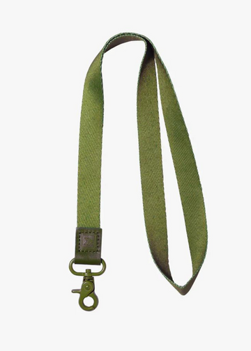 Thread Wallets Olive Neck Lanyard