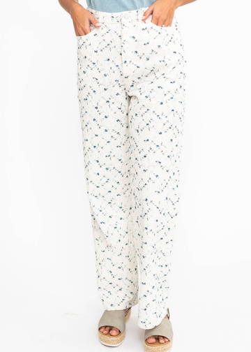 Celeste Ivory Floral Pants