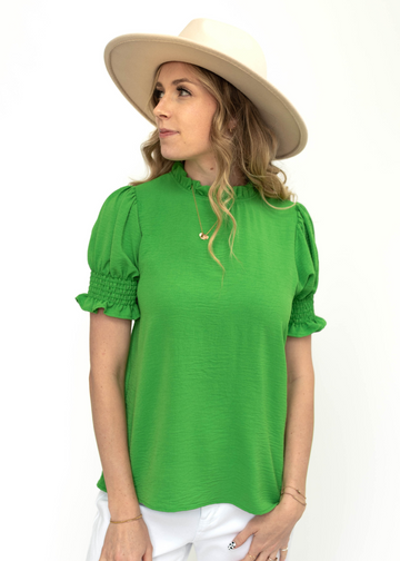 Brenda Green Top