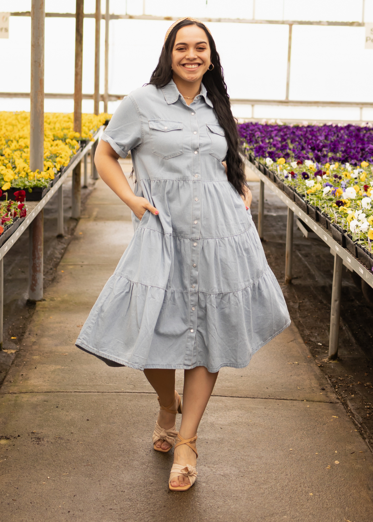 Calypso Denim Dress