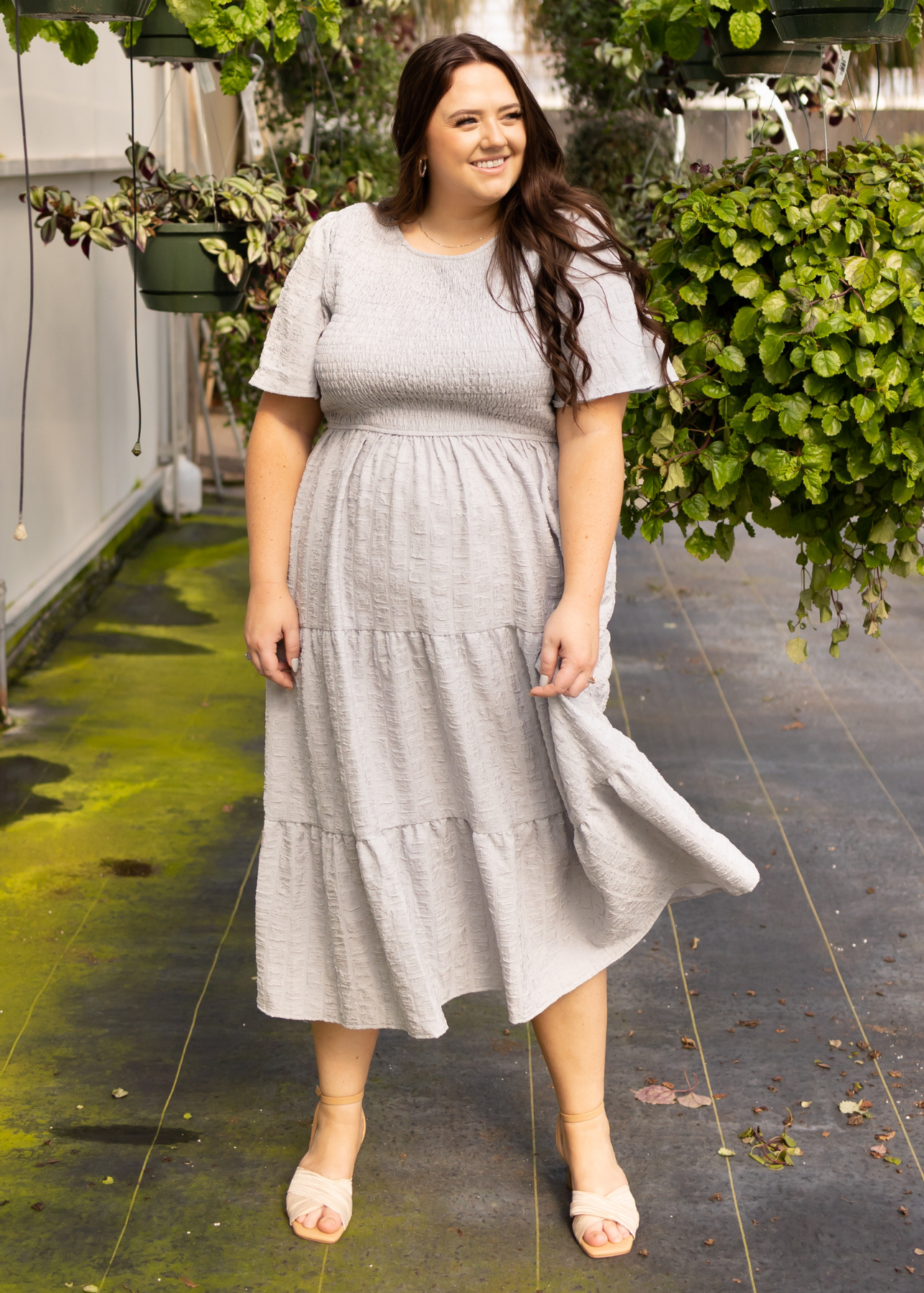 Jayci Grey Dress