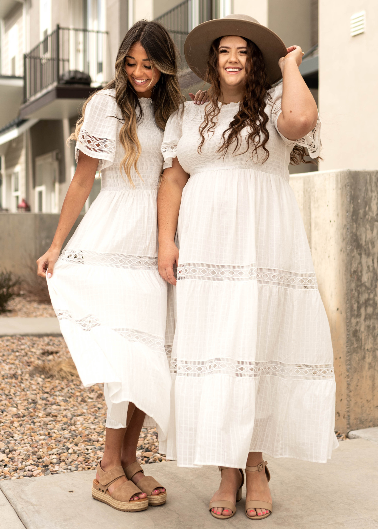 Kiara White Dress