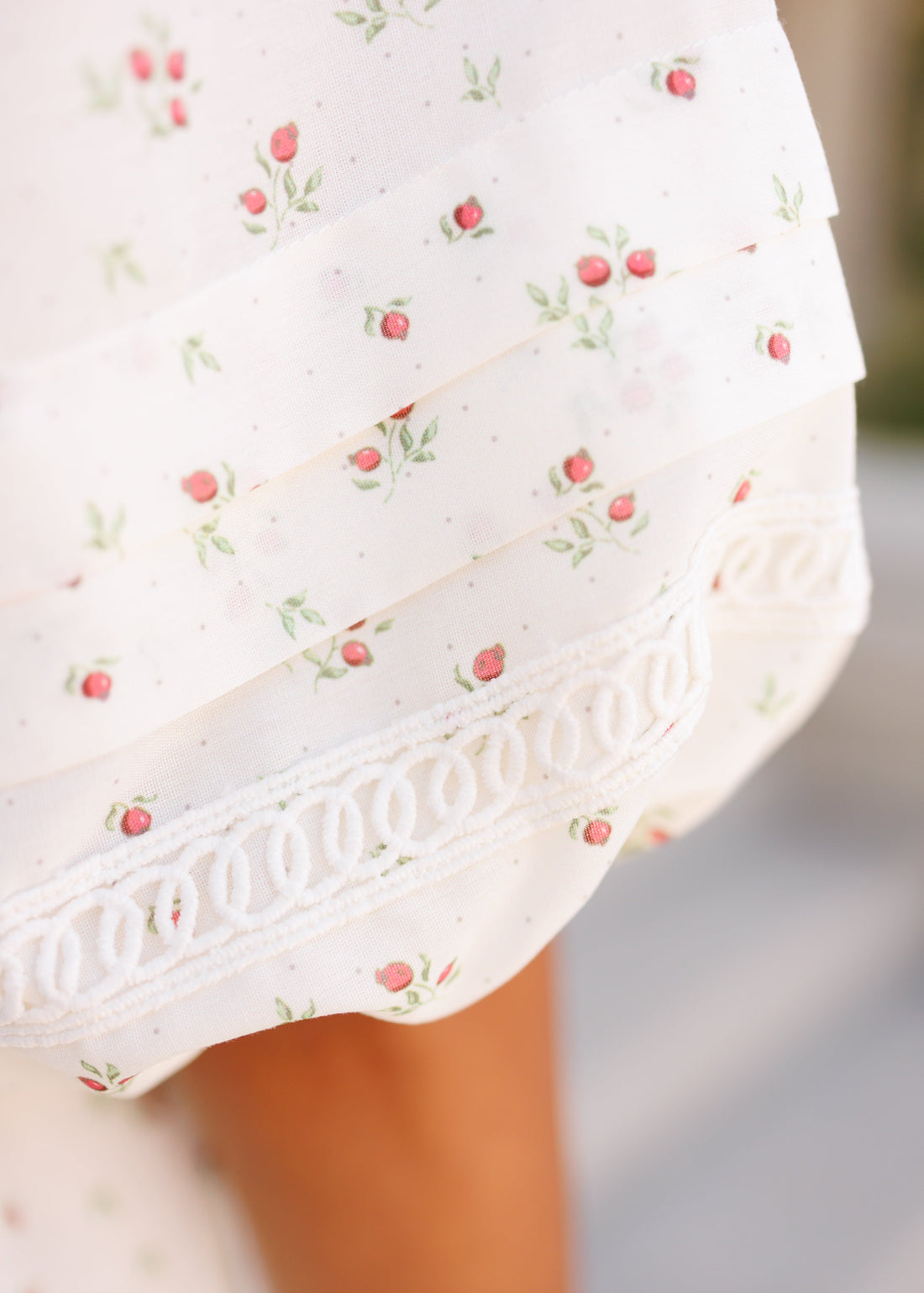 Lena Layne Ivory Floral Dress
