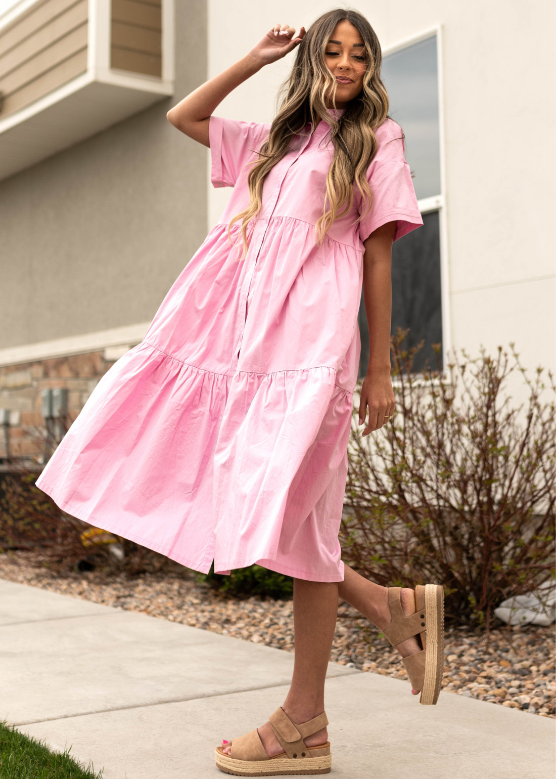 Becca Strawberry Milk Dress