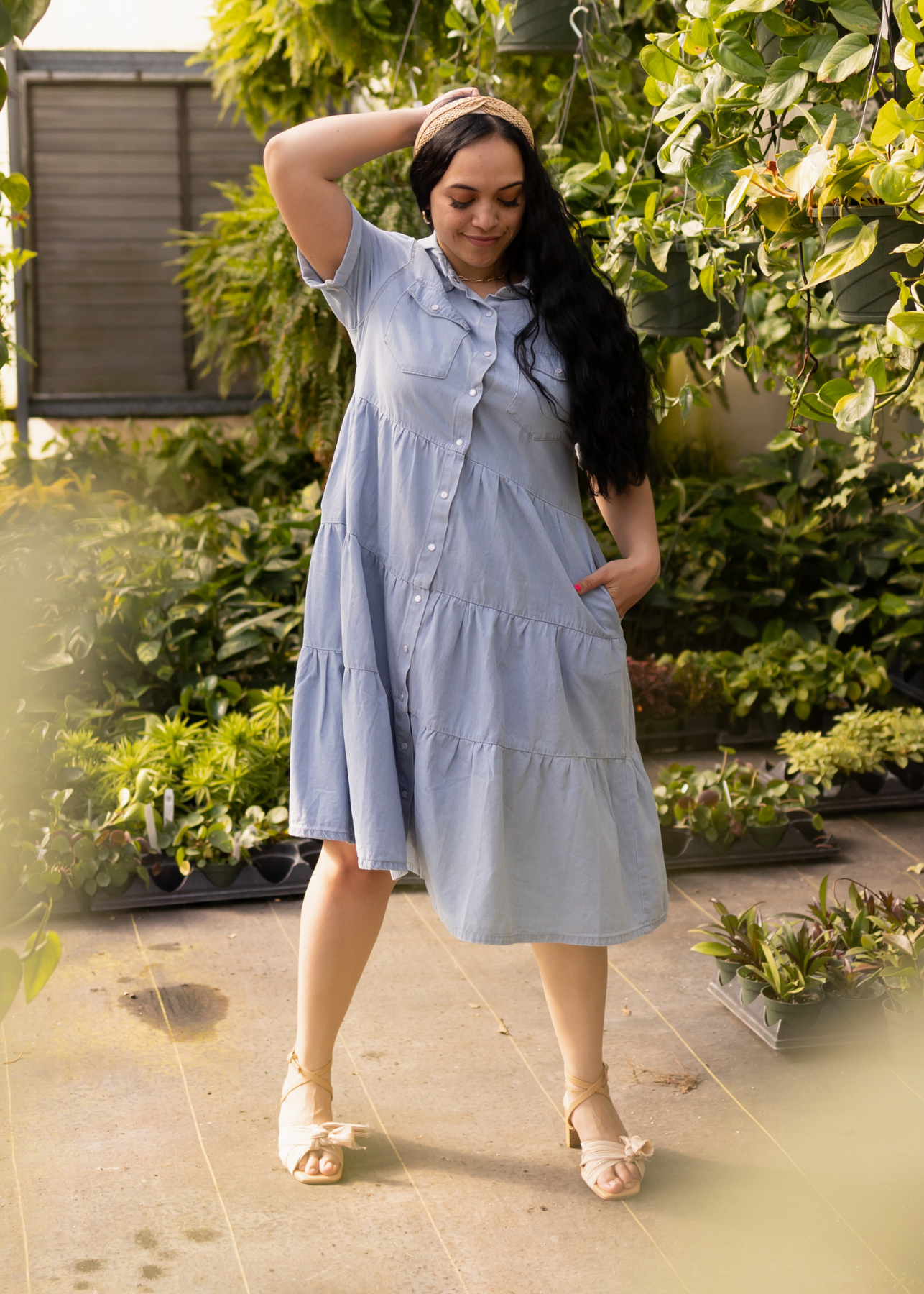 Calypso Denim Dress