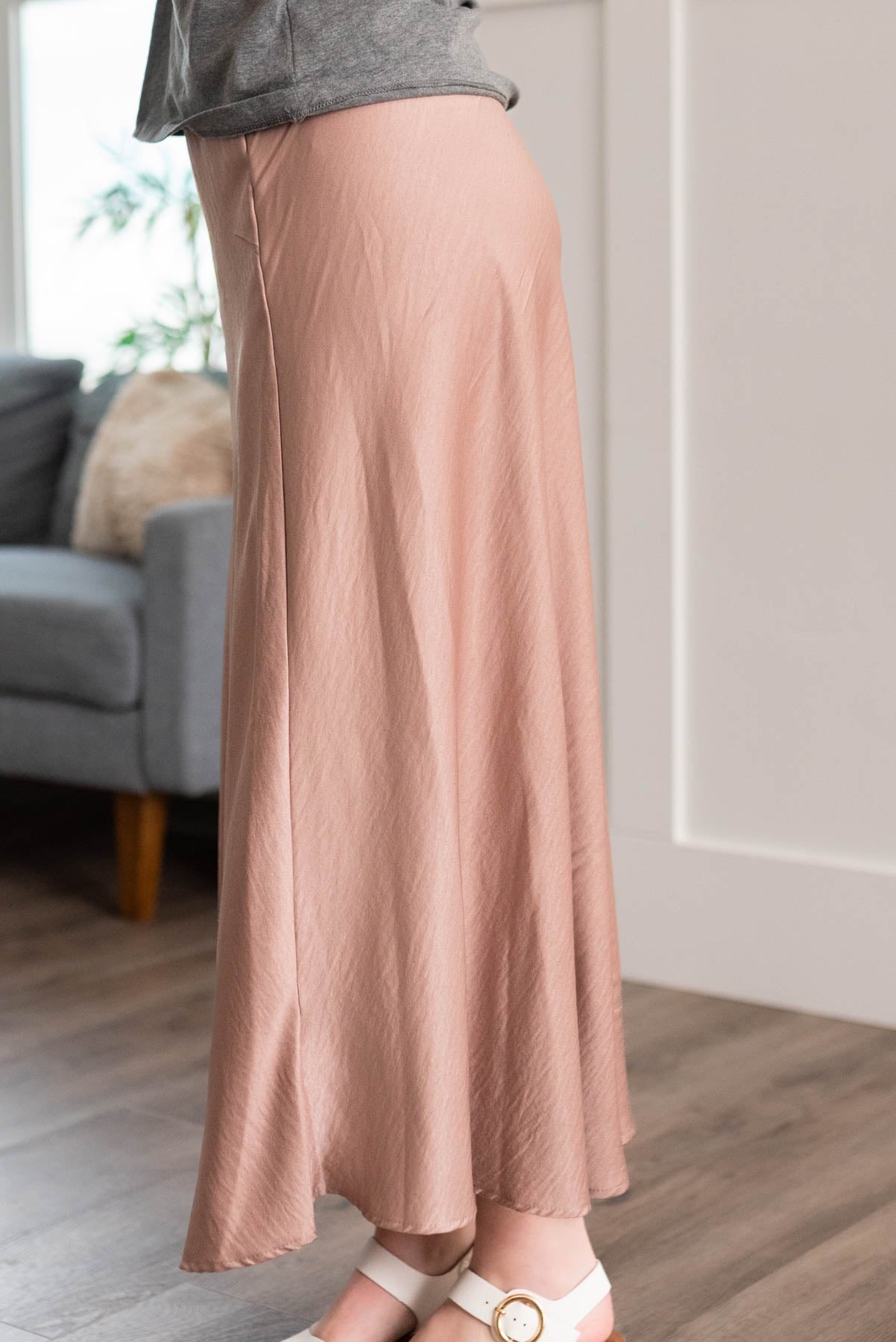 Aida Taupe Skirt