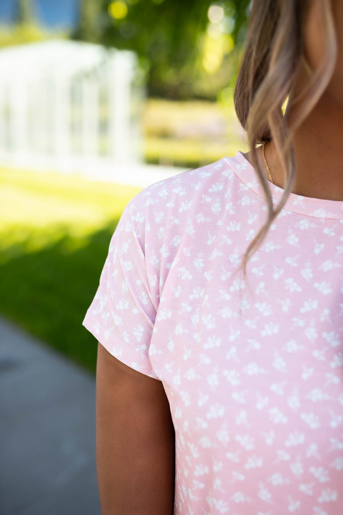 Avalynn Pink Floral Top