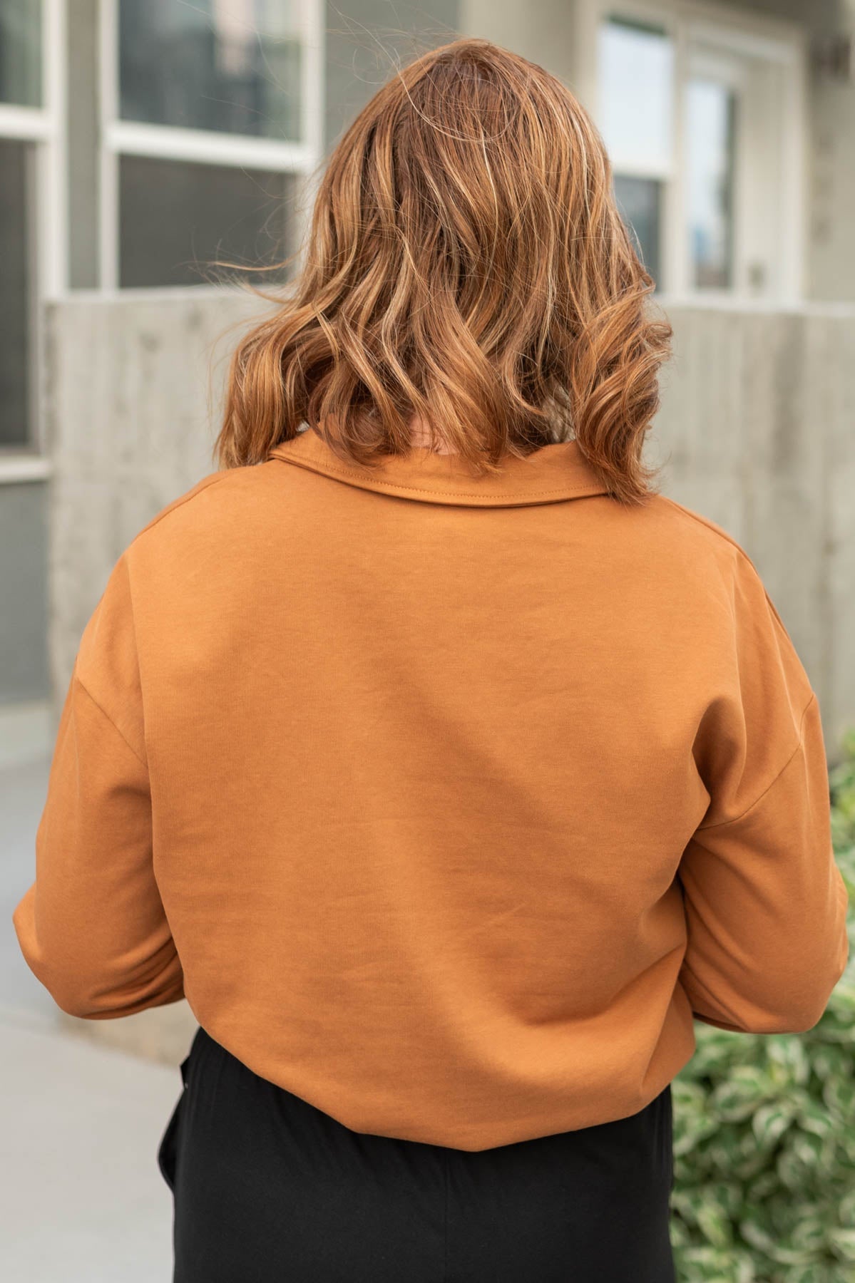 Avery Camel Pullover