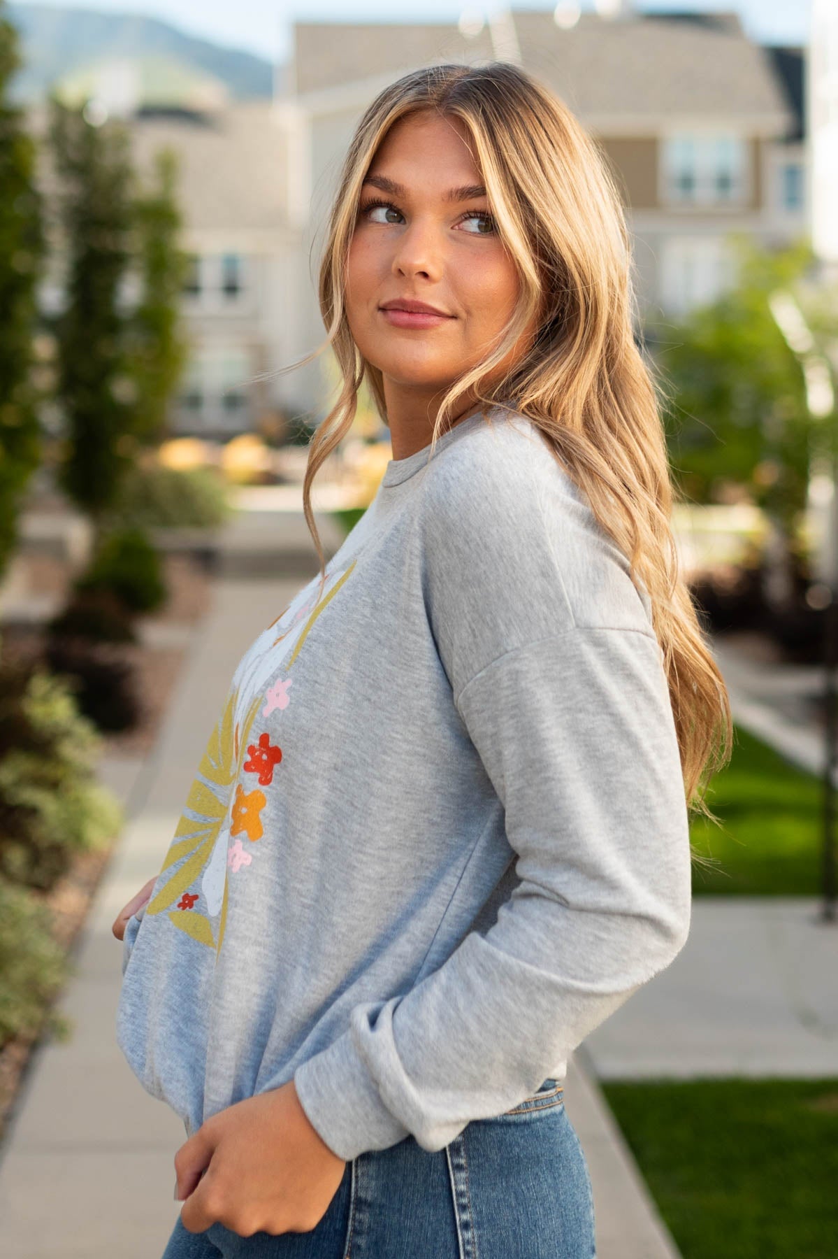 Avila Heather Grey Pullover