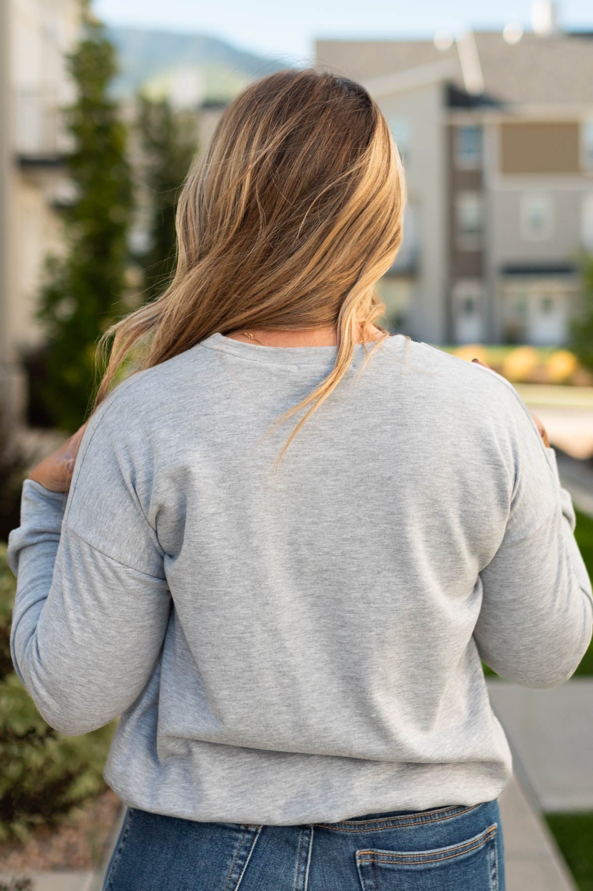 Avila Heather Grey Pullover
