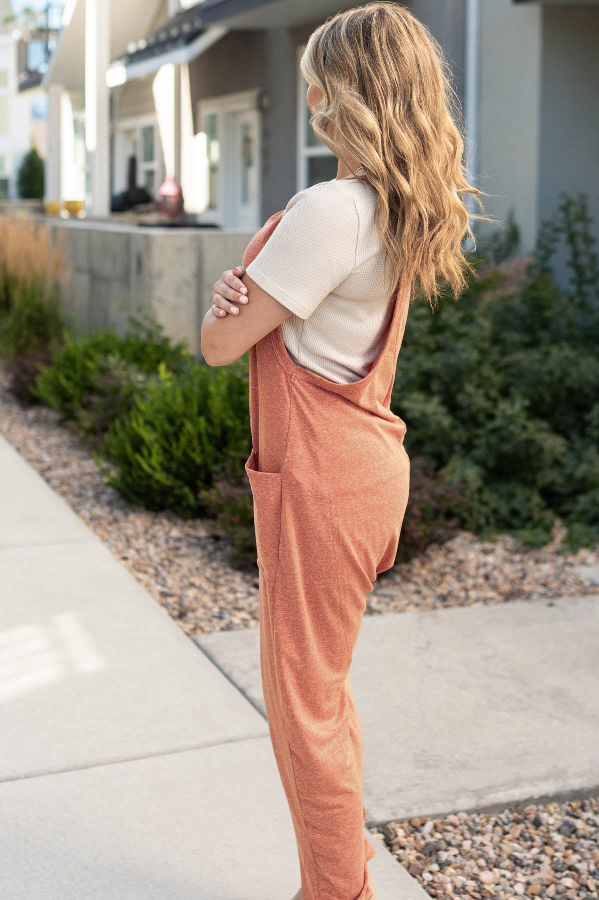Avori Rust Jumpsuit