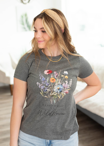 Be A Wildflower Tee