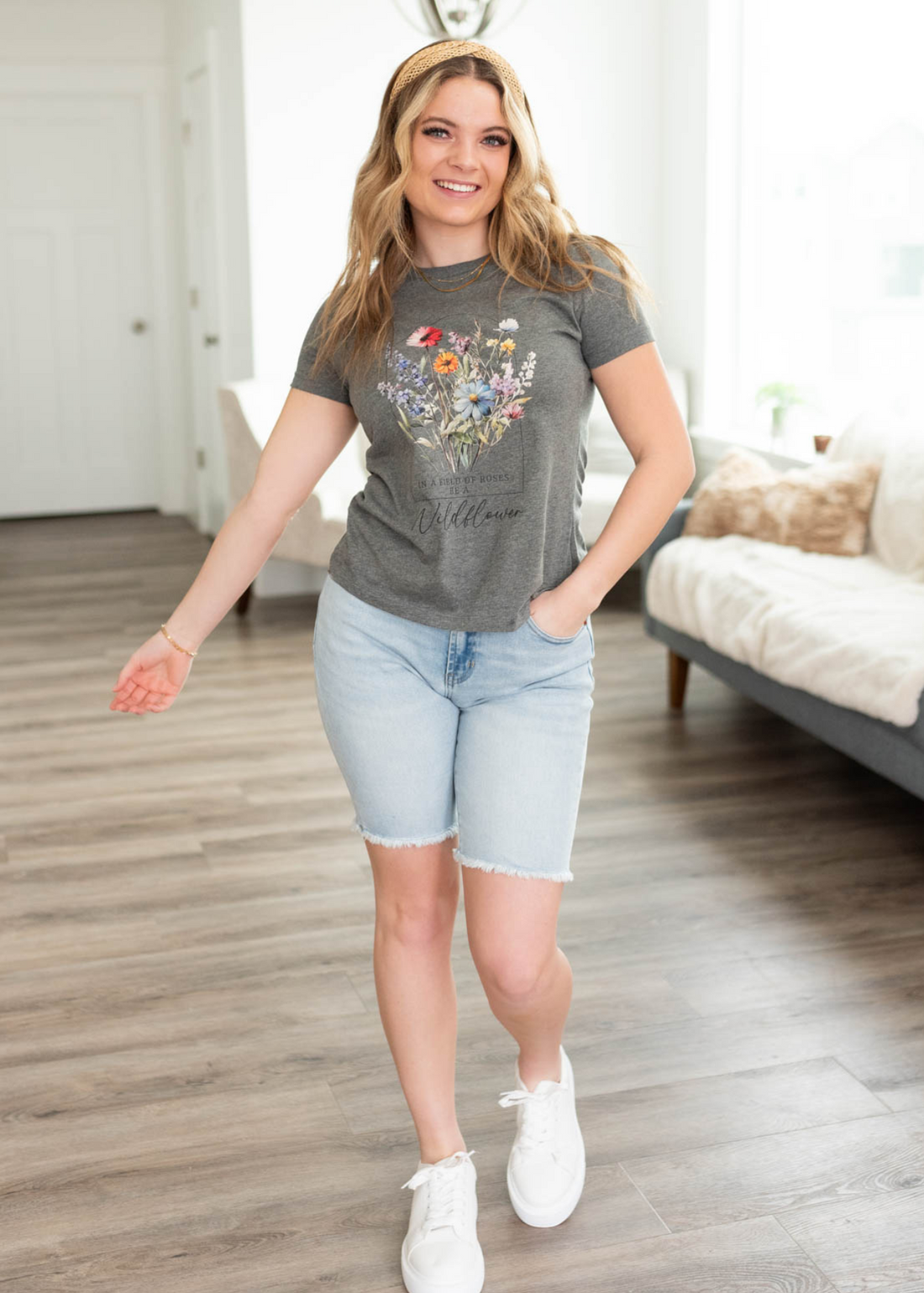 Be A Wildflower Tee