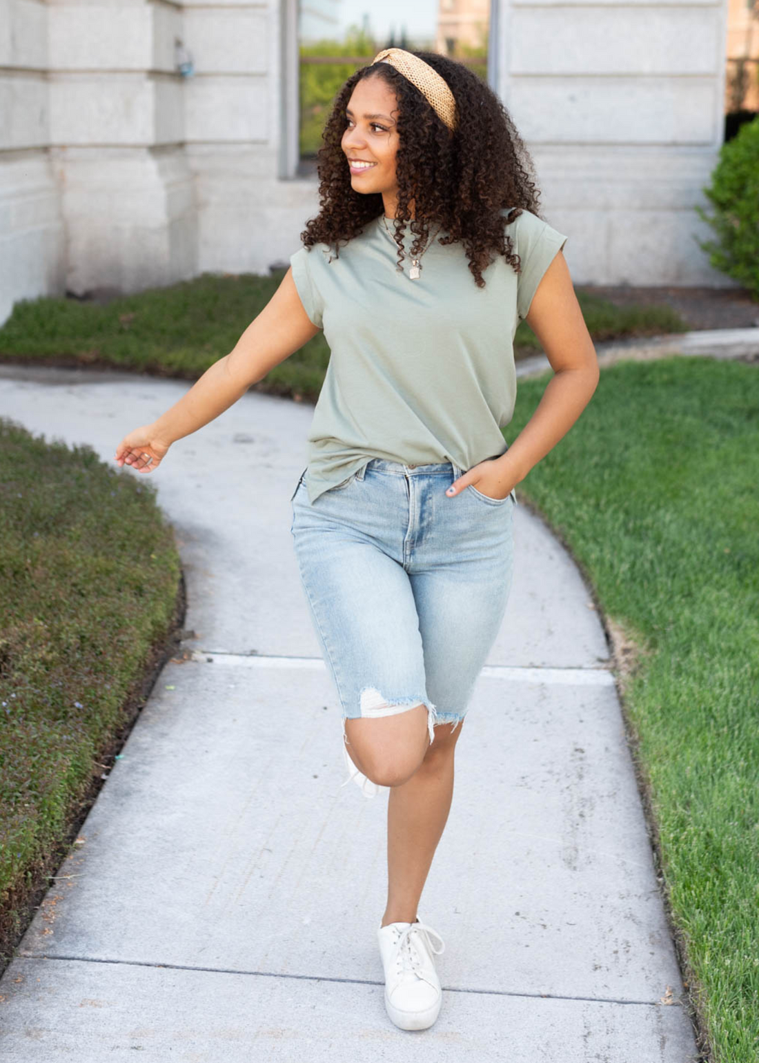 Be Your Best Dark Sage Top