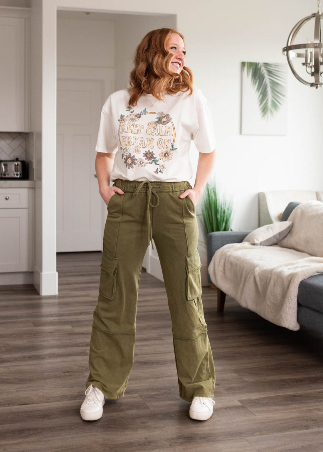 Bella Olive Pants
