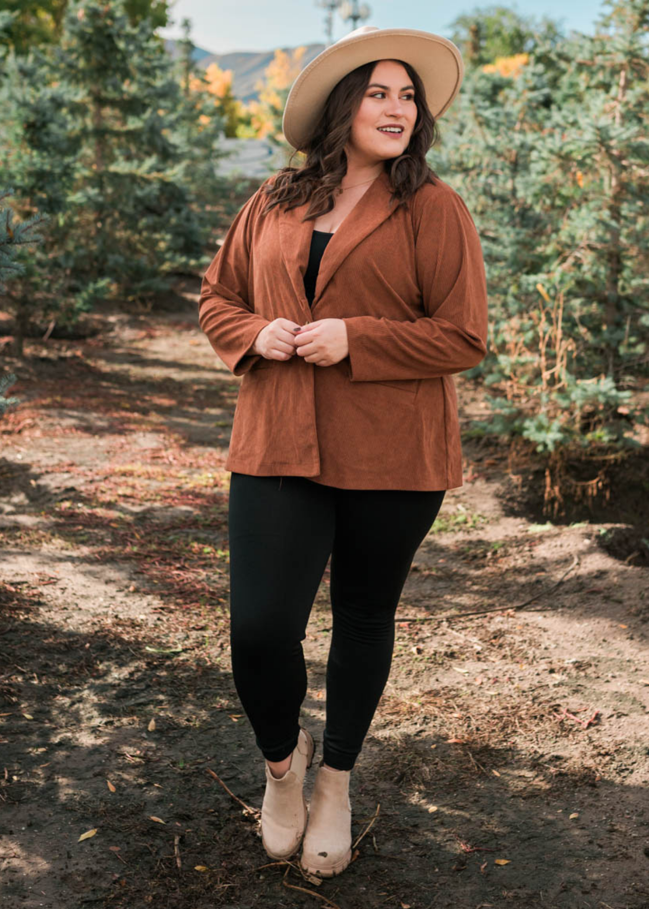 Blythe Chestnut Blazer