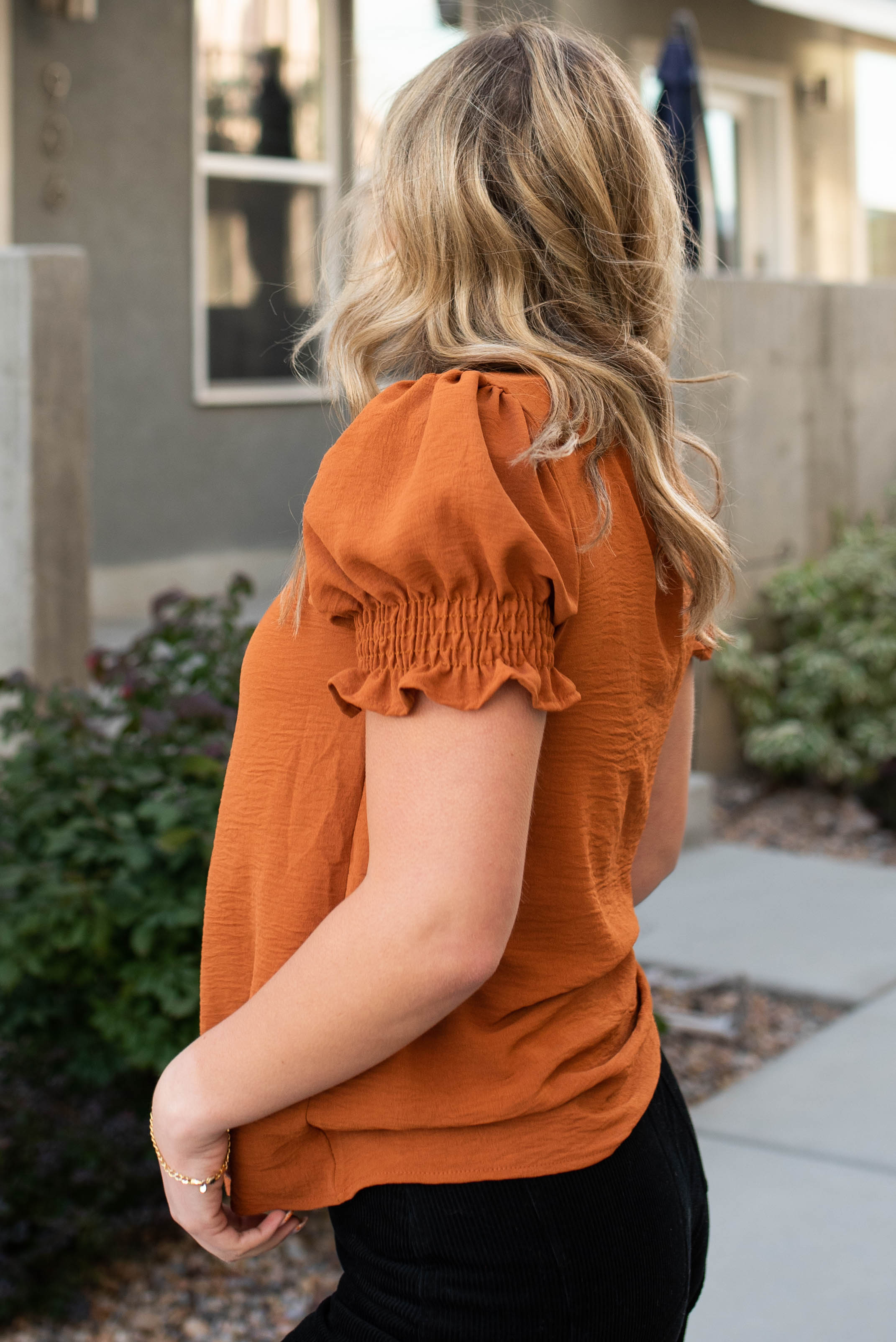 Brenda Pumpkin Top