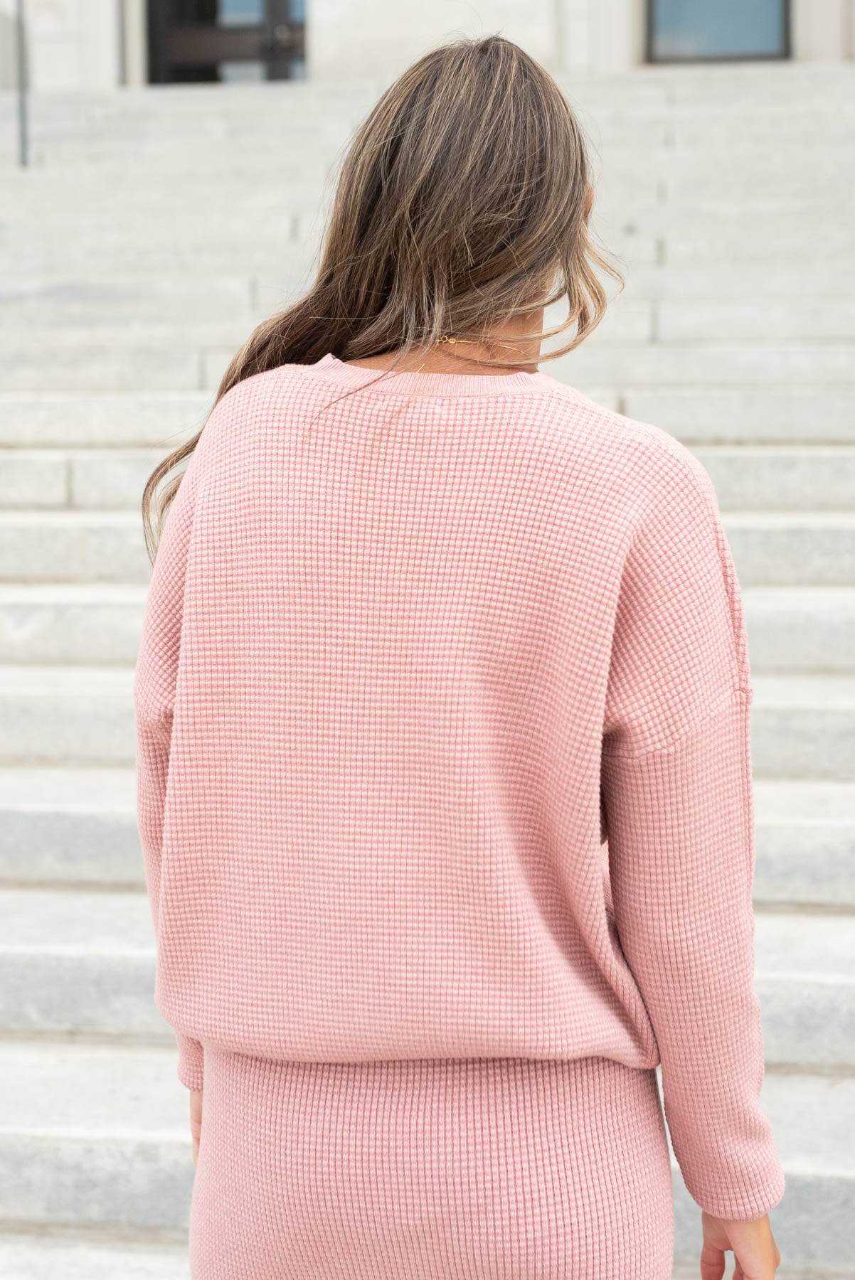 Brenna Blush Pink Sweater