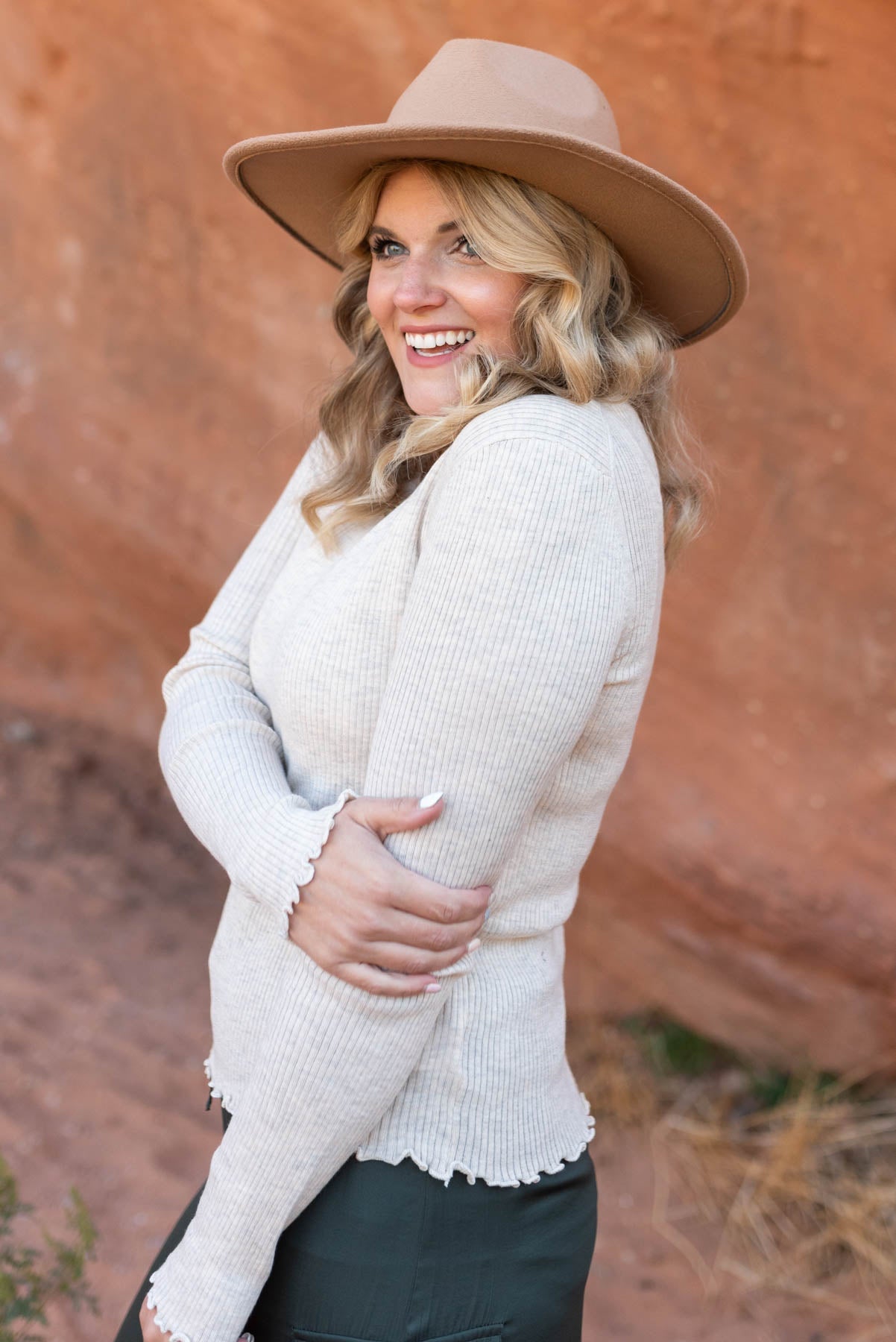 Brienna Oatmeal Top