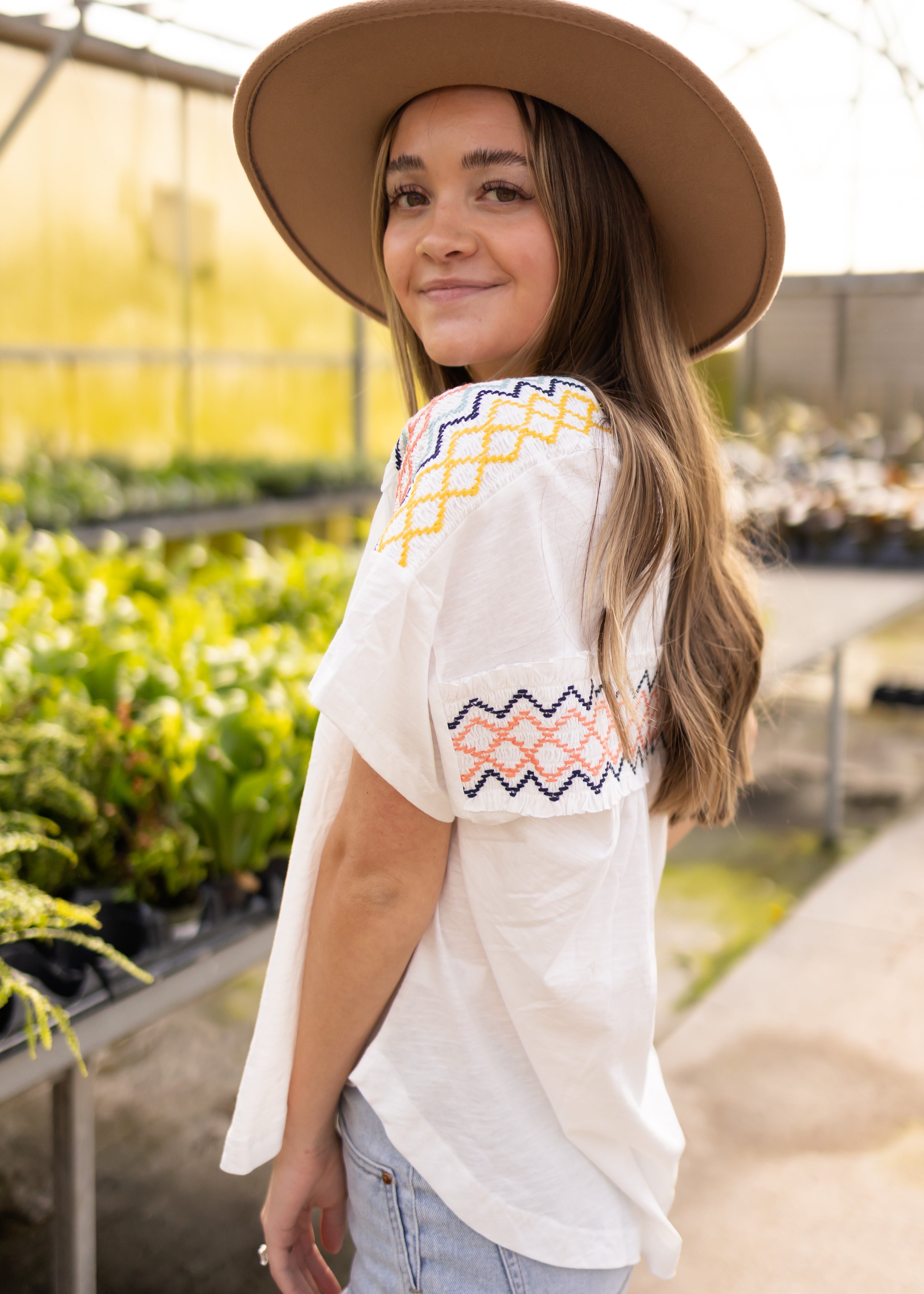 Brylee White Top
