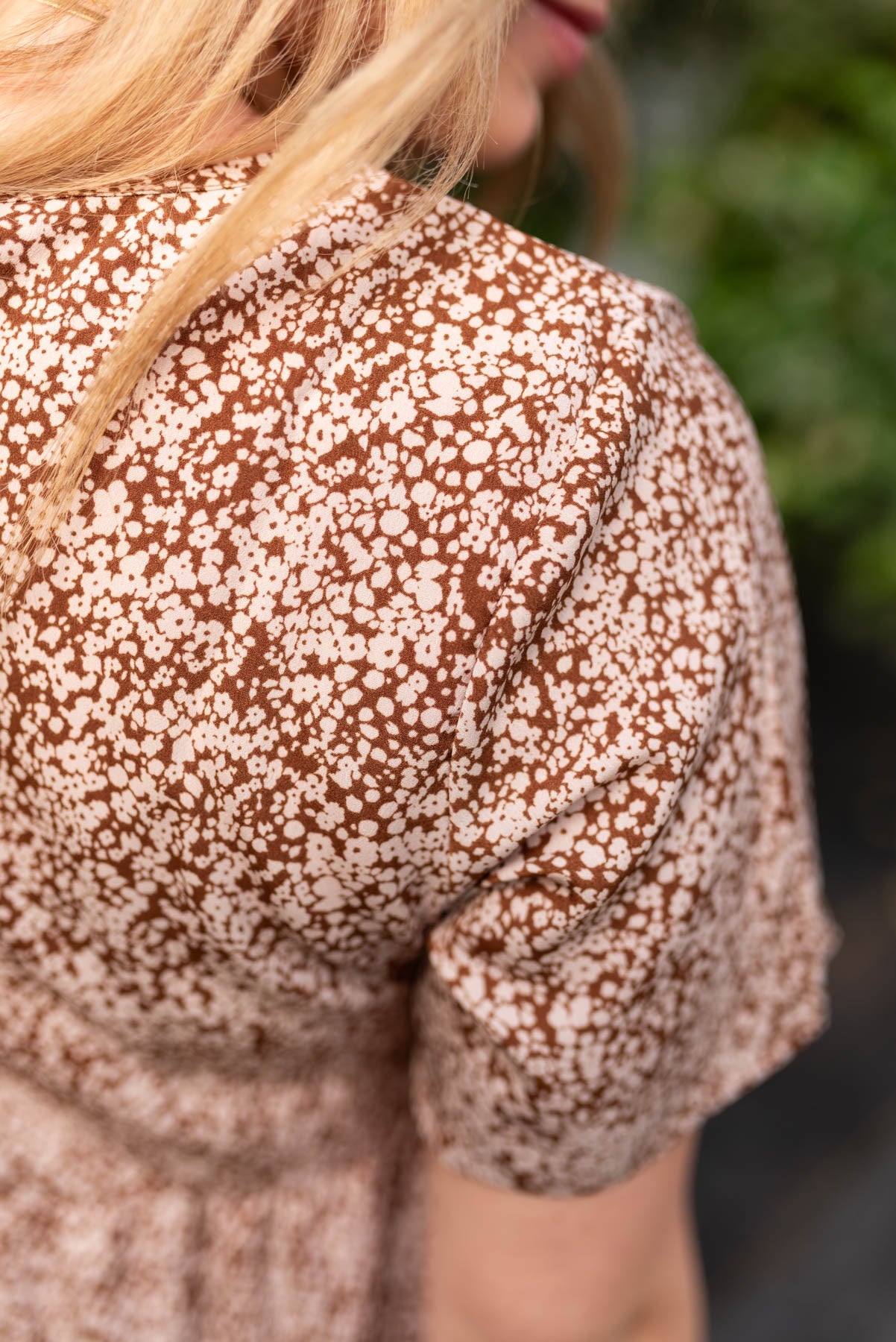 Brynn Brown Floral Dress