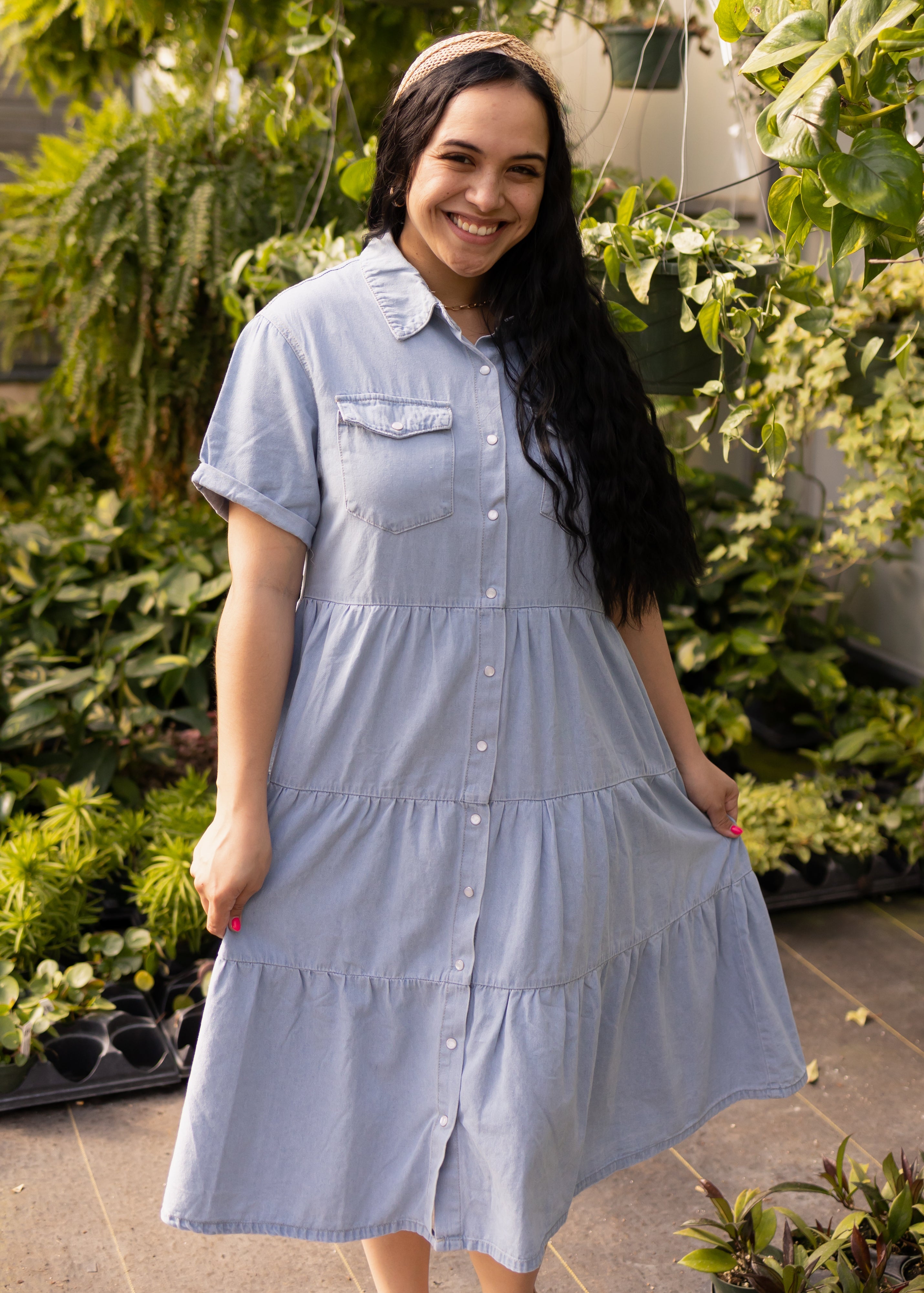 Calypso Denim Dress
