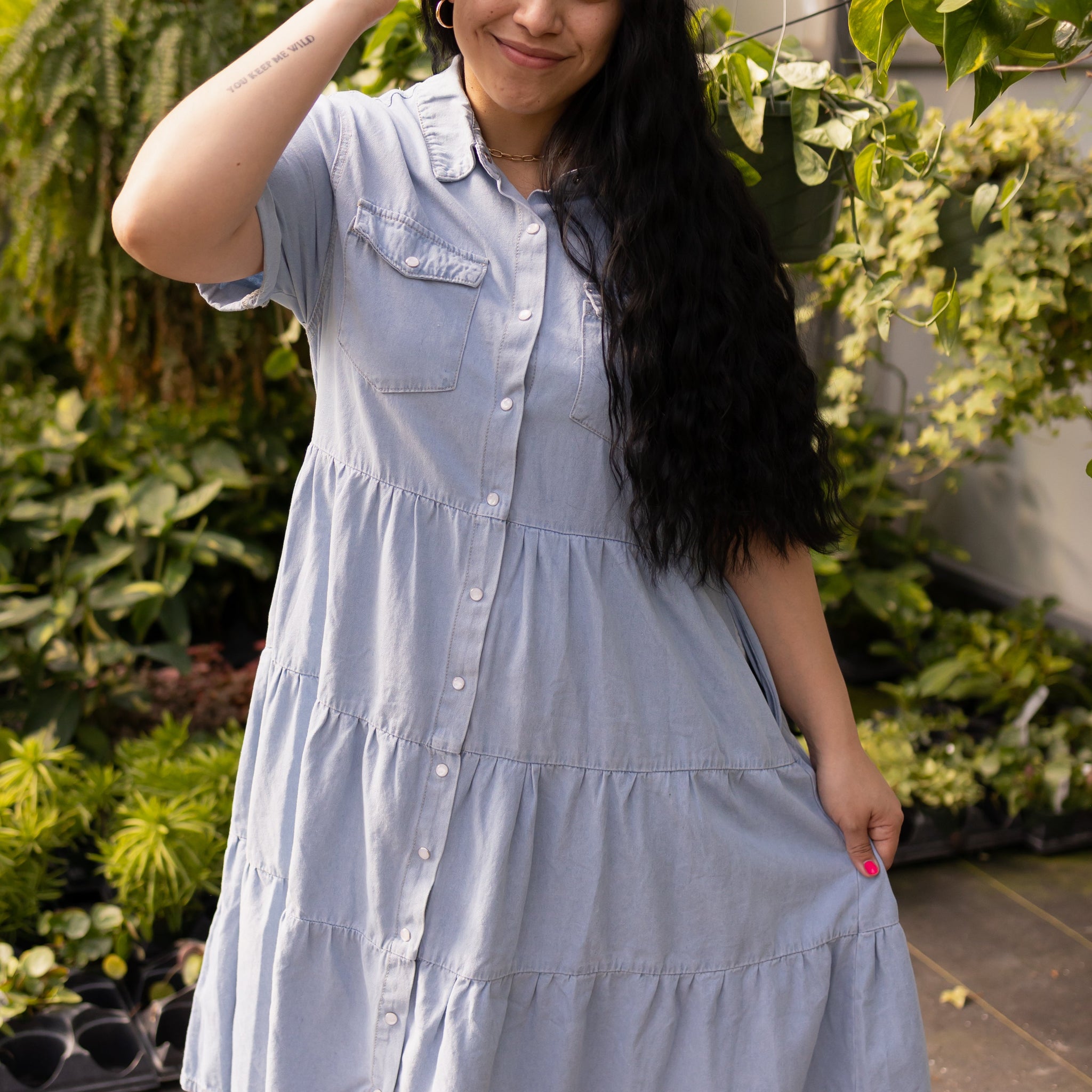 Calypso Denim Dress