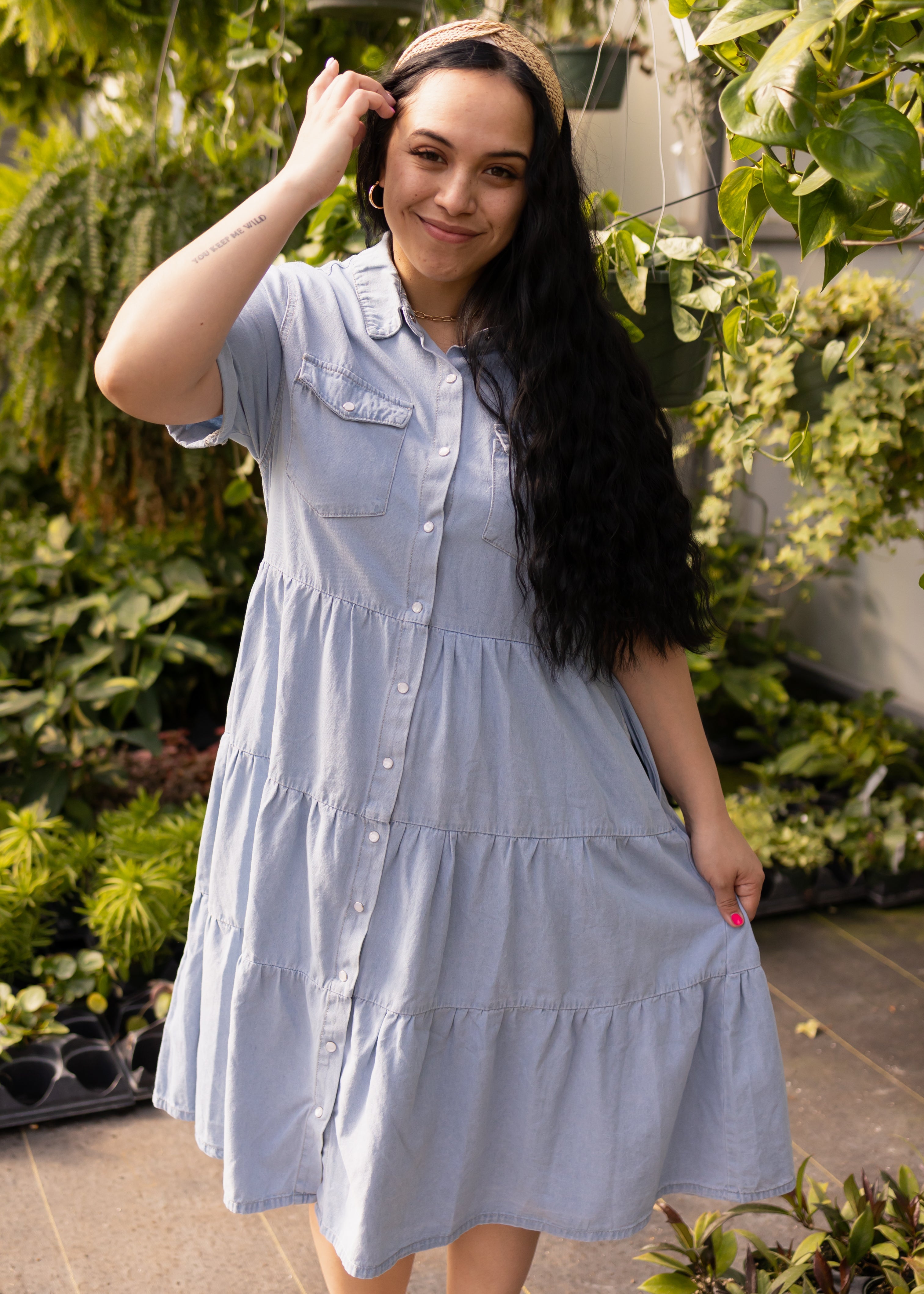 Calypso Denim Dress