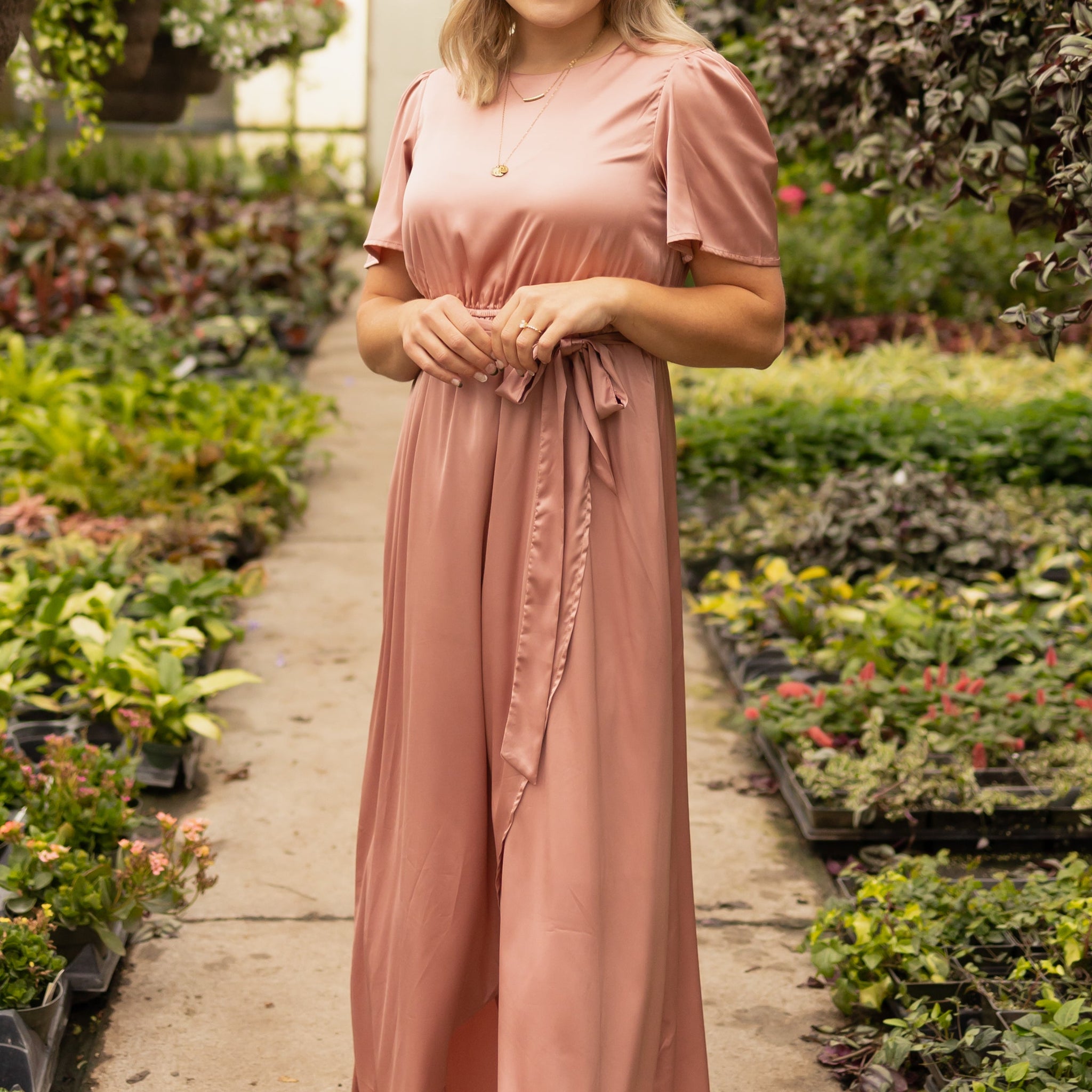 Cambrie Blush Dress