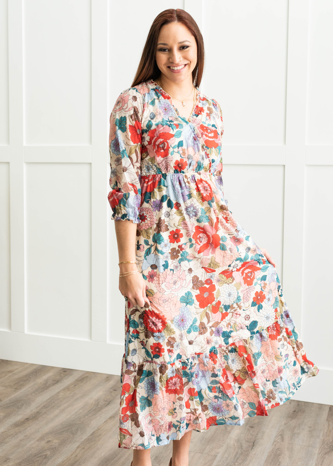 Carolina Floral Dress