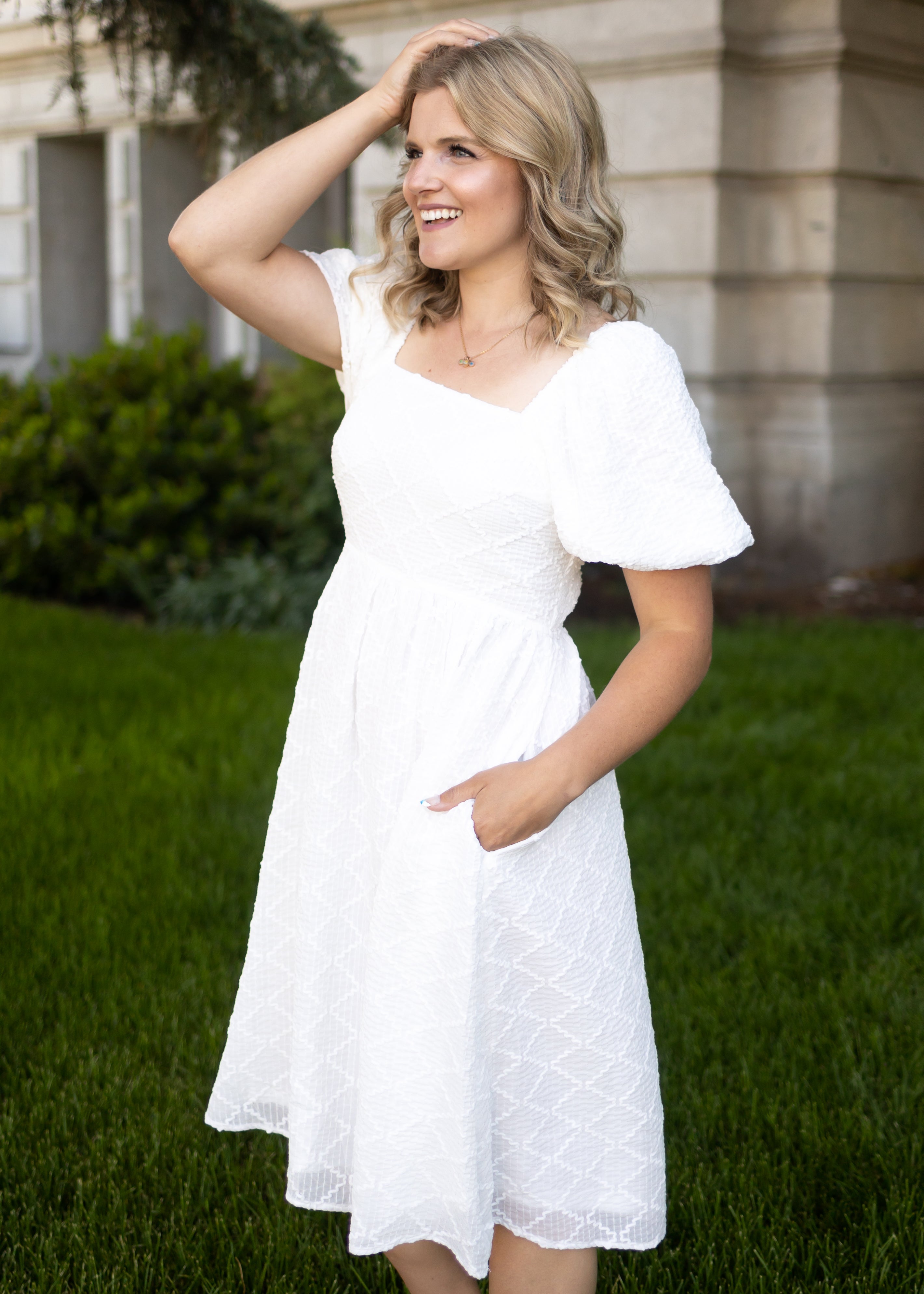 Carolina White Dress