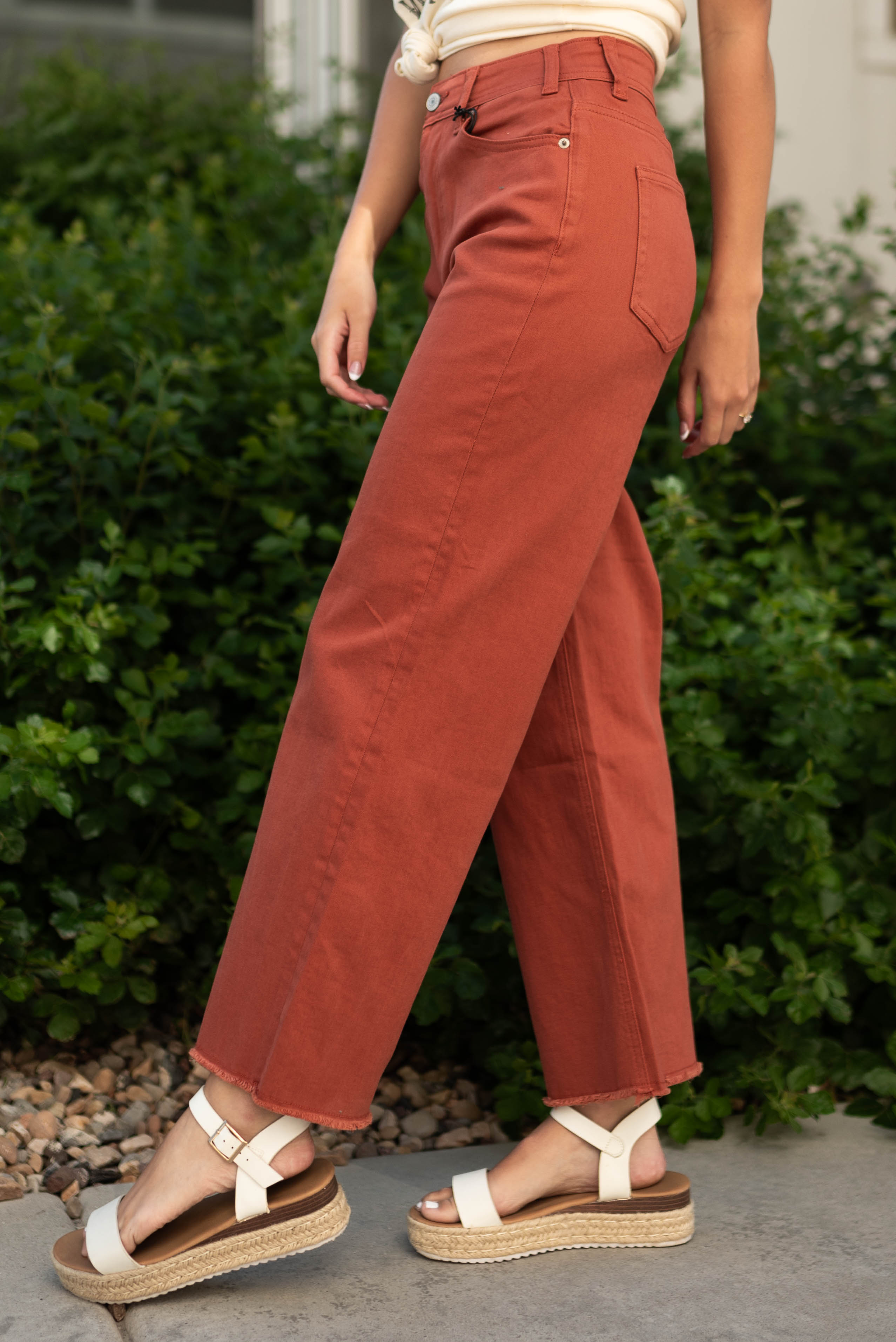Carson Terracotta Jeans