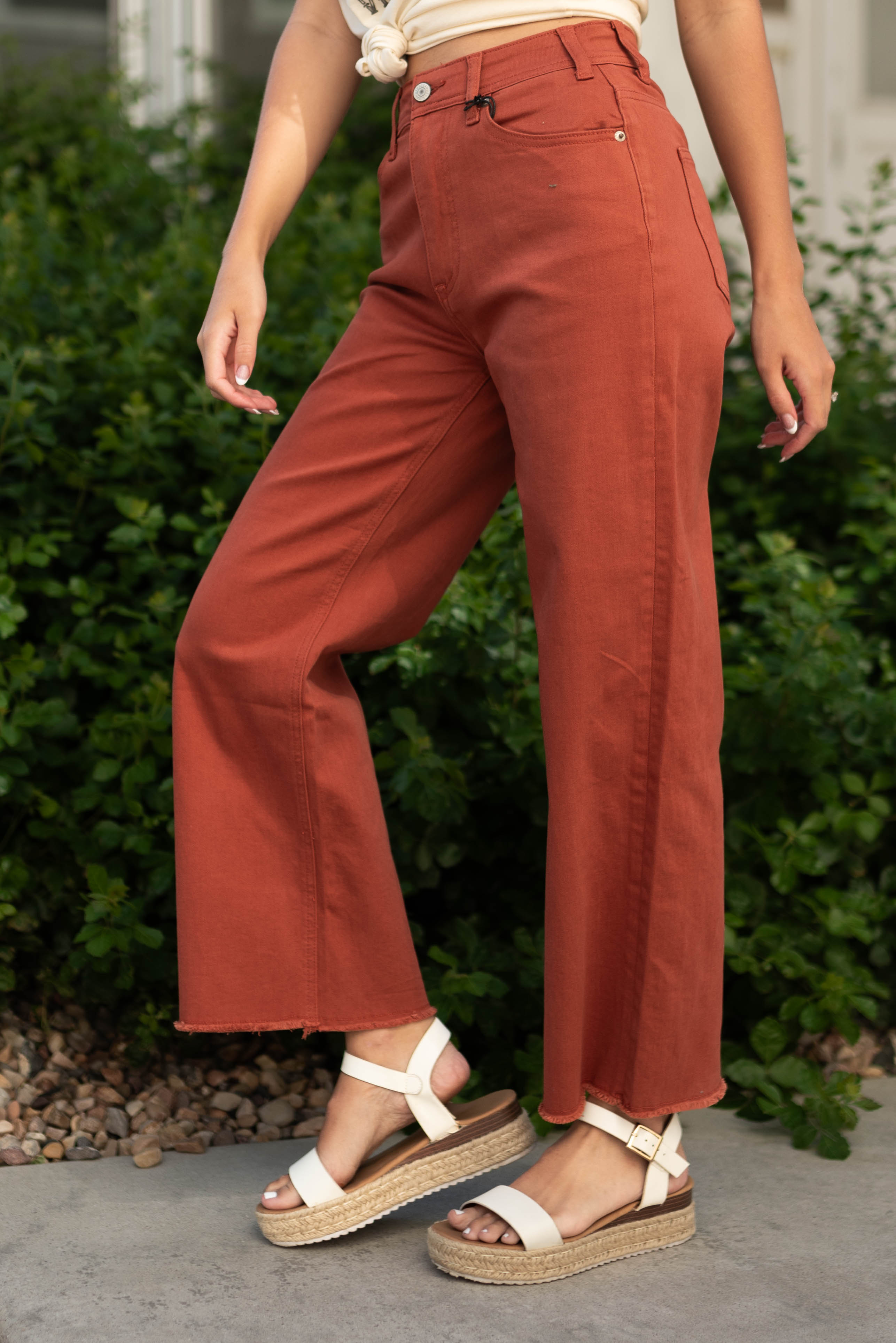 Carson Terracotta Jeans