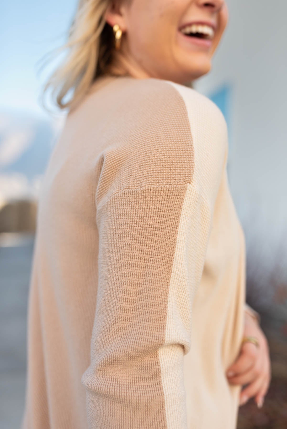 Casey Oatmeal Cardigan