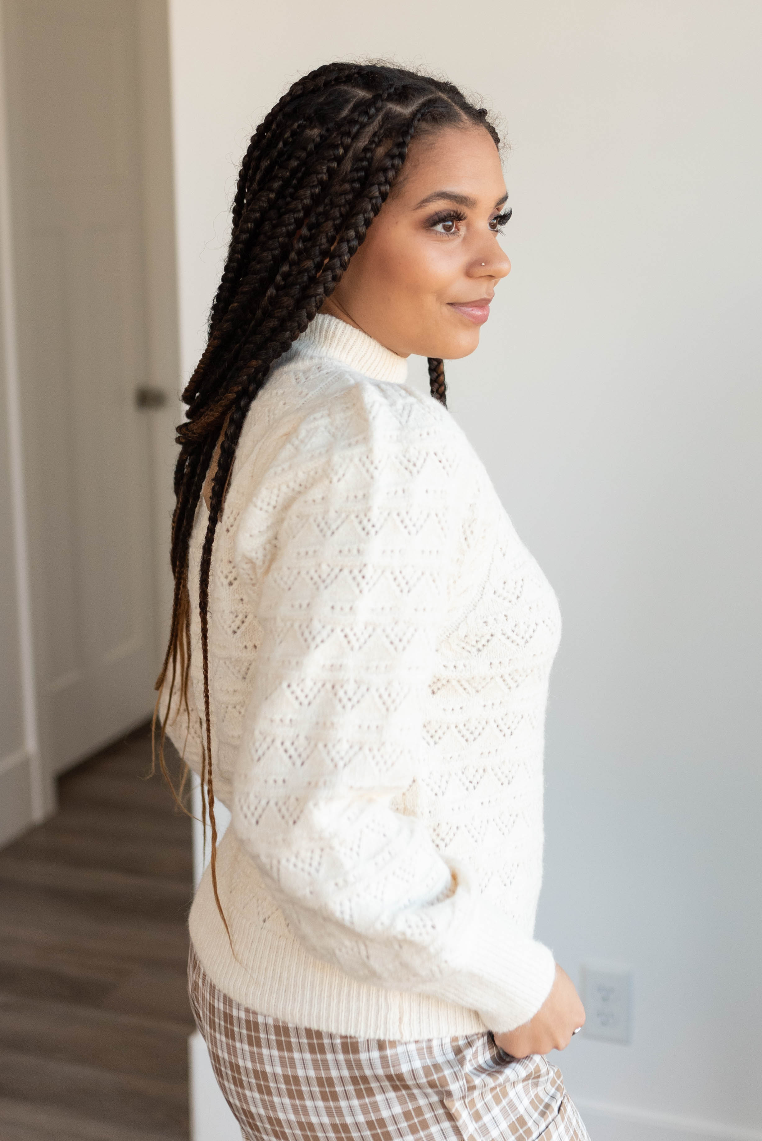 Celestia Cream Puff Sweater