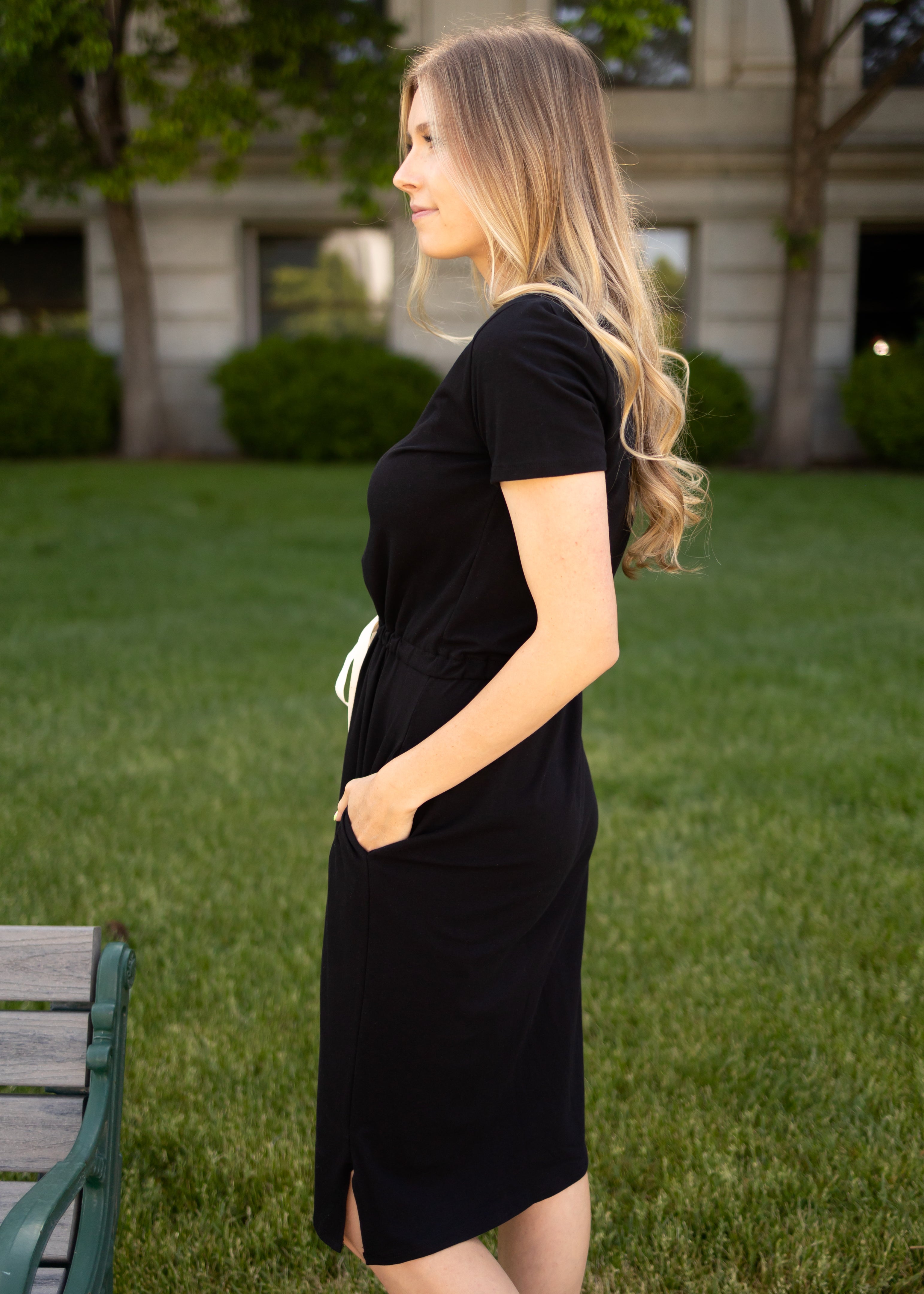 Chantal Black Dress