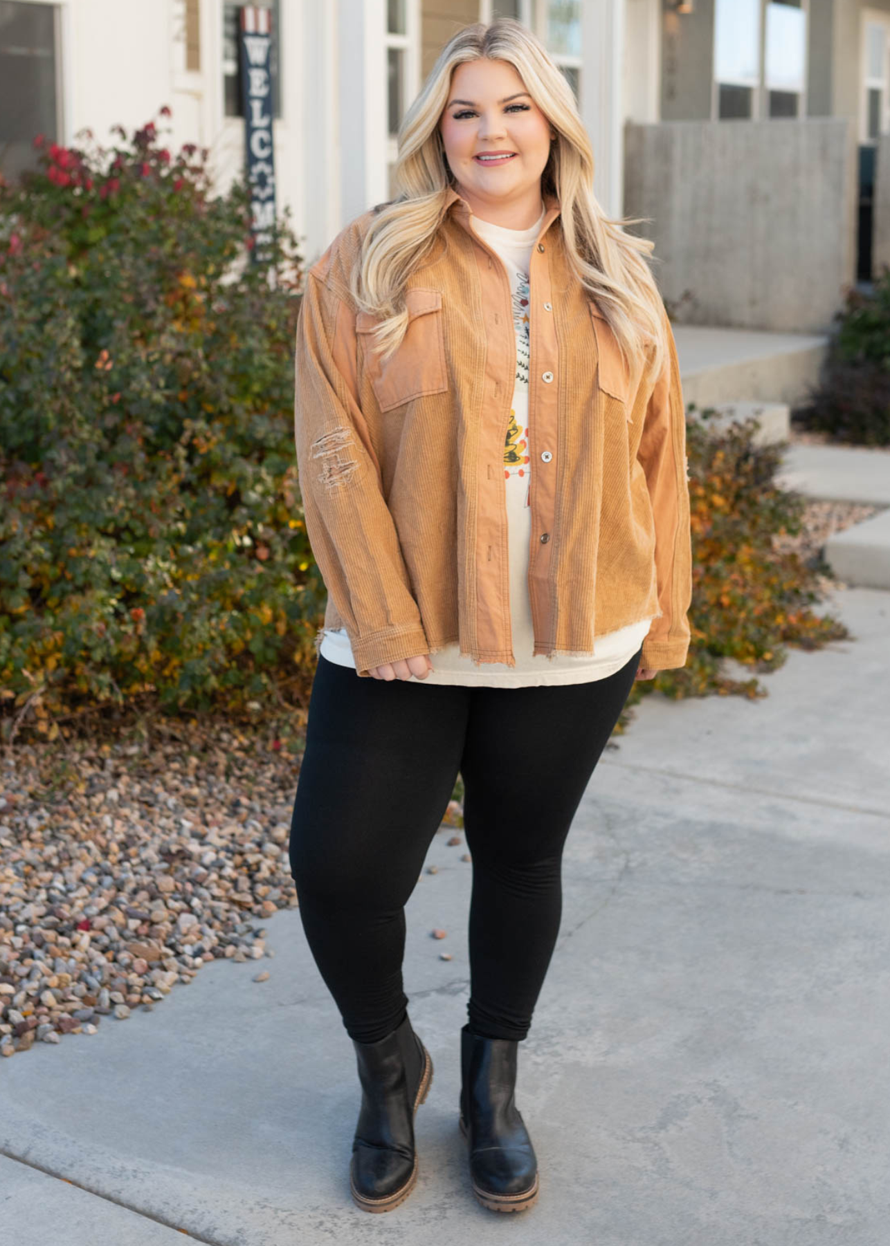 Charlotte Caramel Shacket