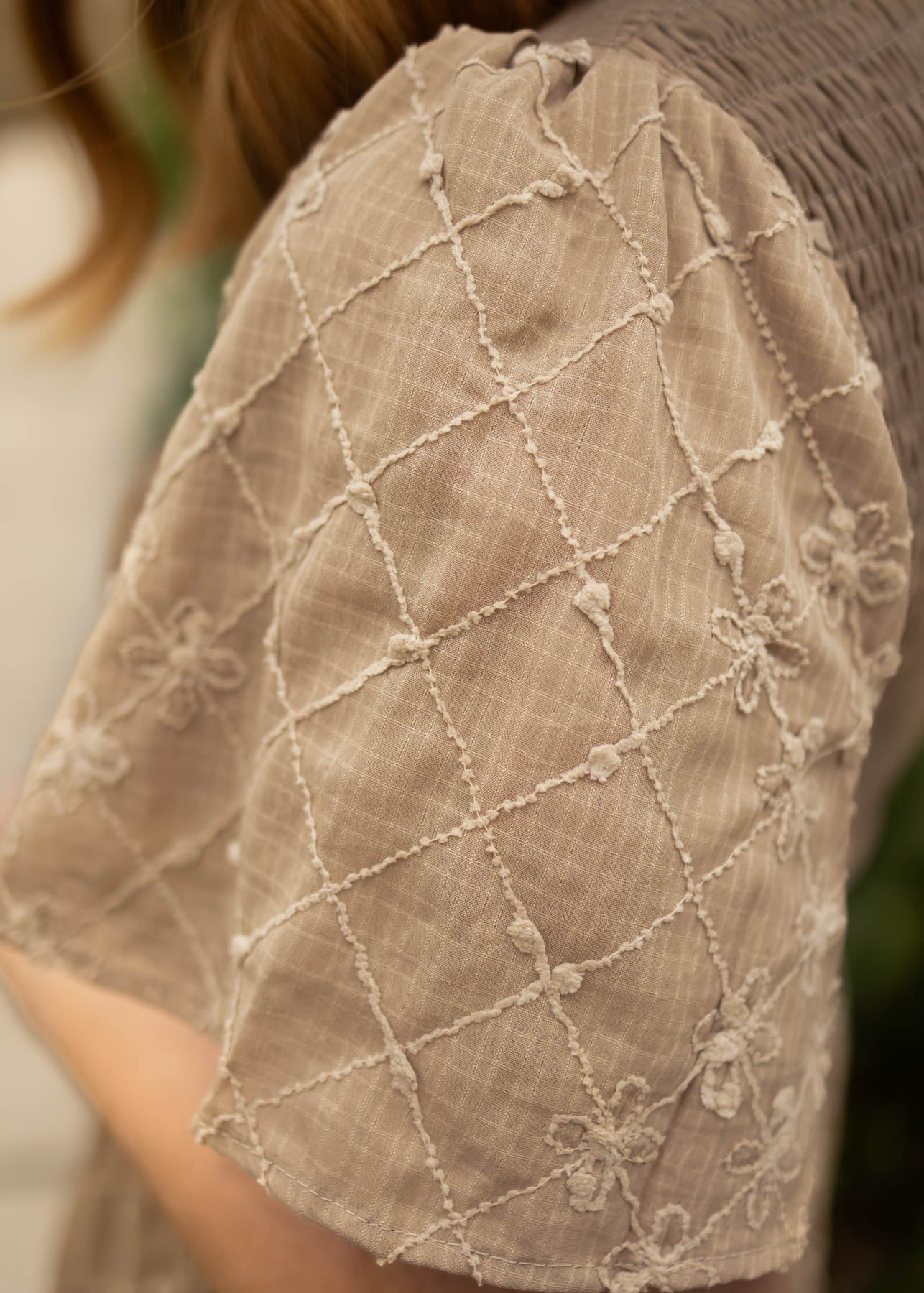 Charmaine Taupe Dress