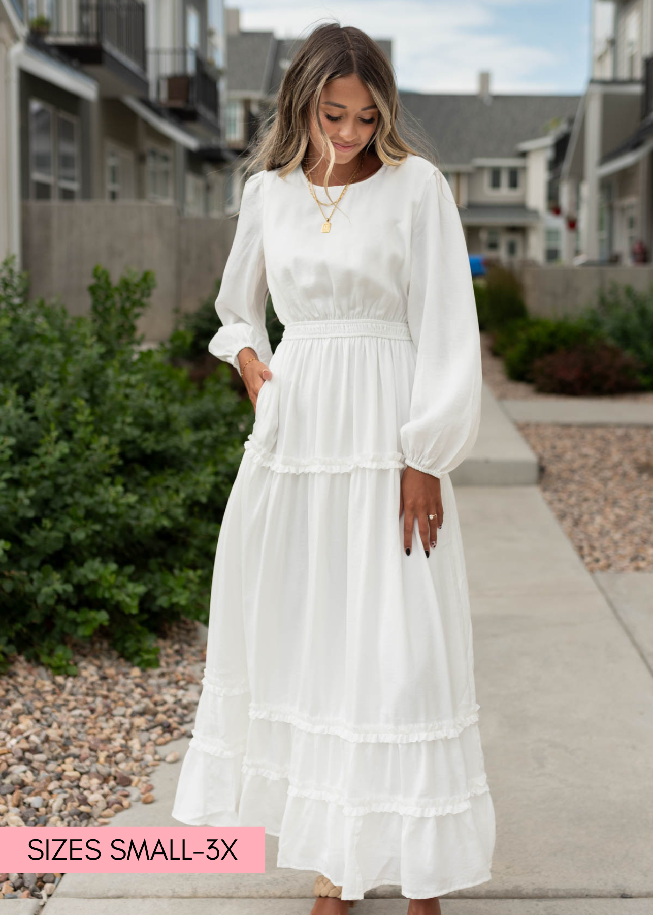 Chelsea White Dress