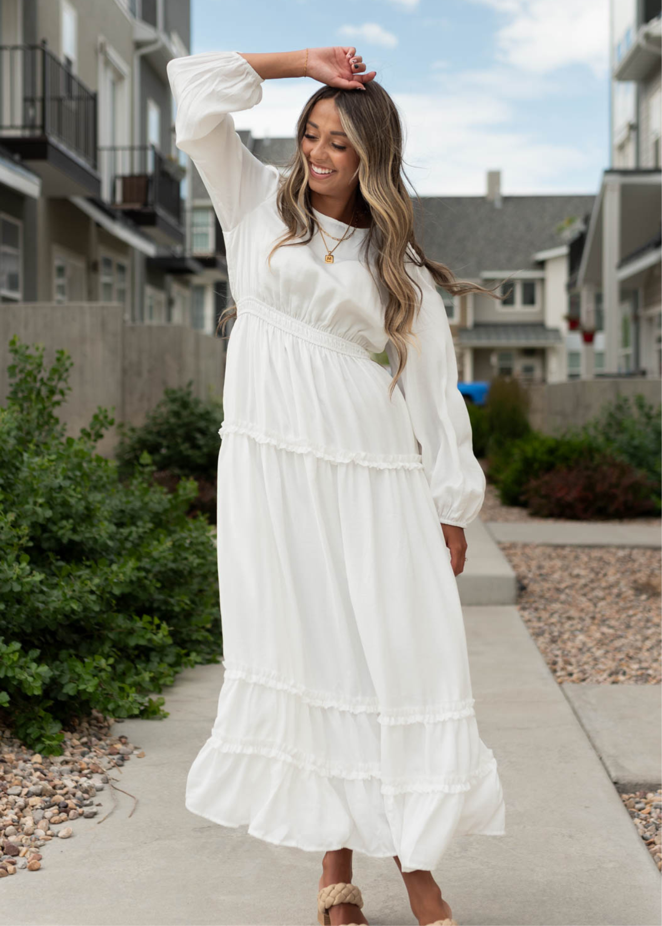 Chelsea White Dress