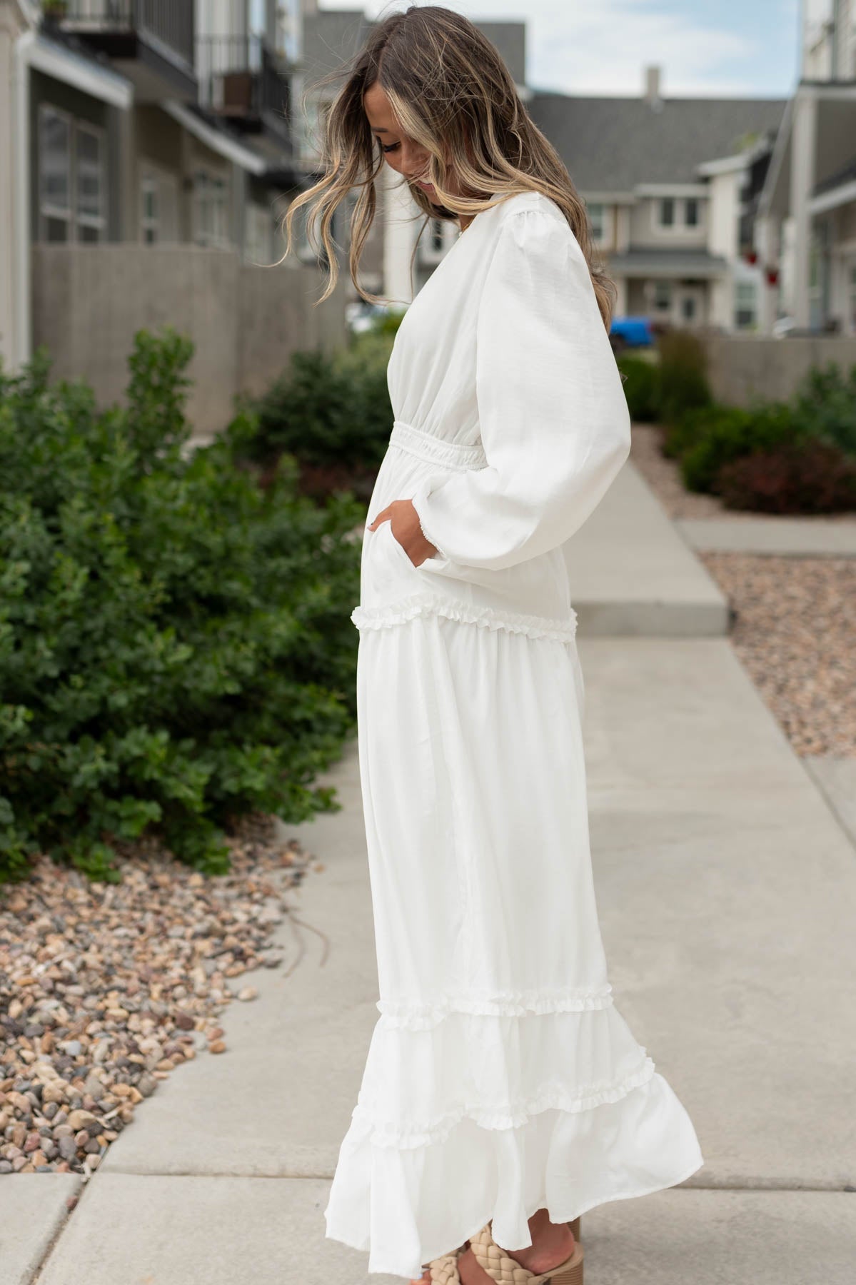 Chelsea White Dress