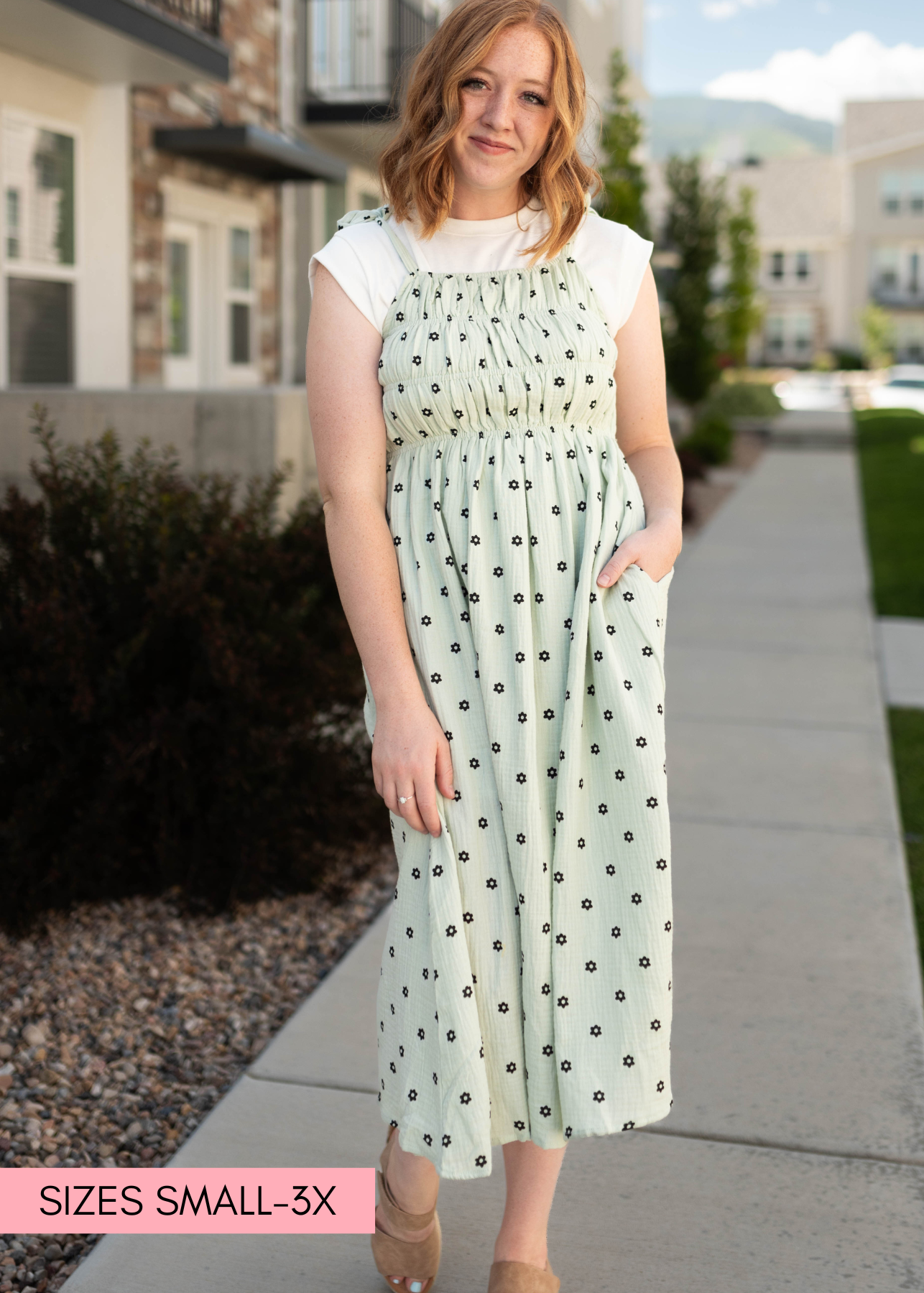 Chiara Mint Dress