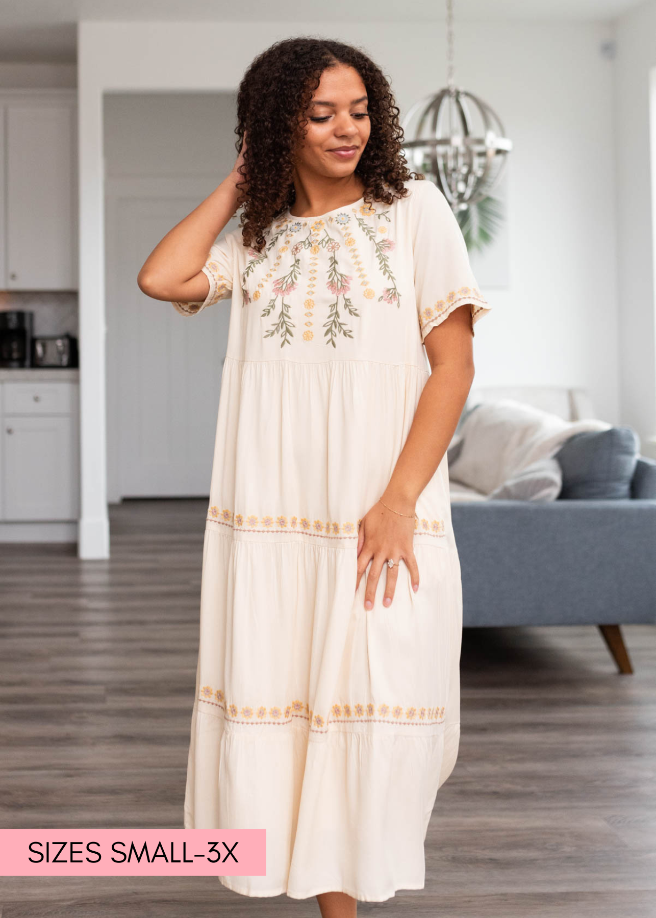 Chloe Cream Dress
