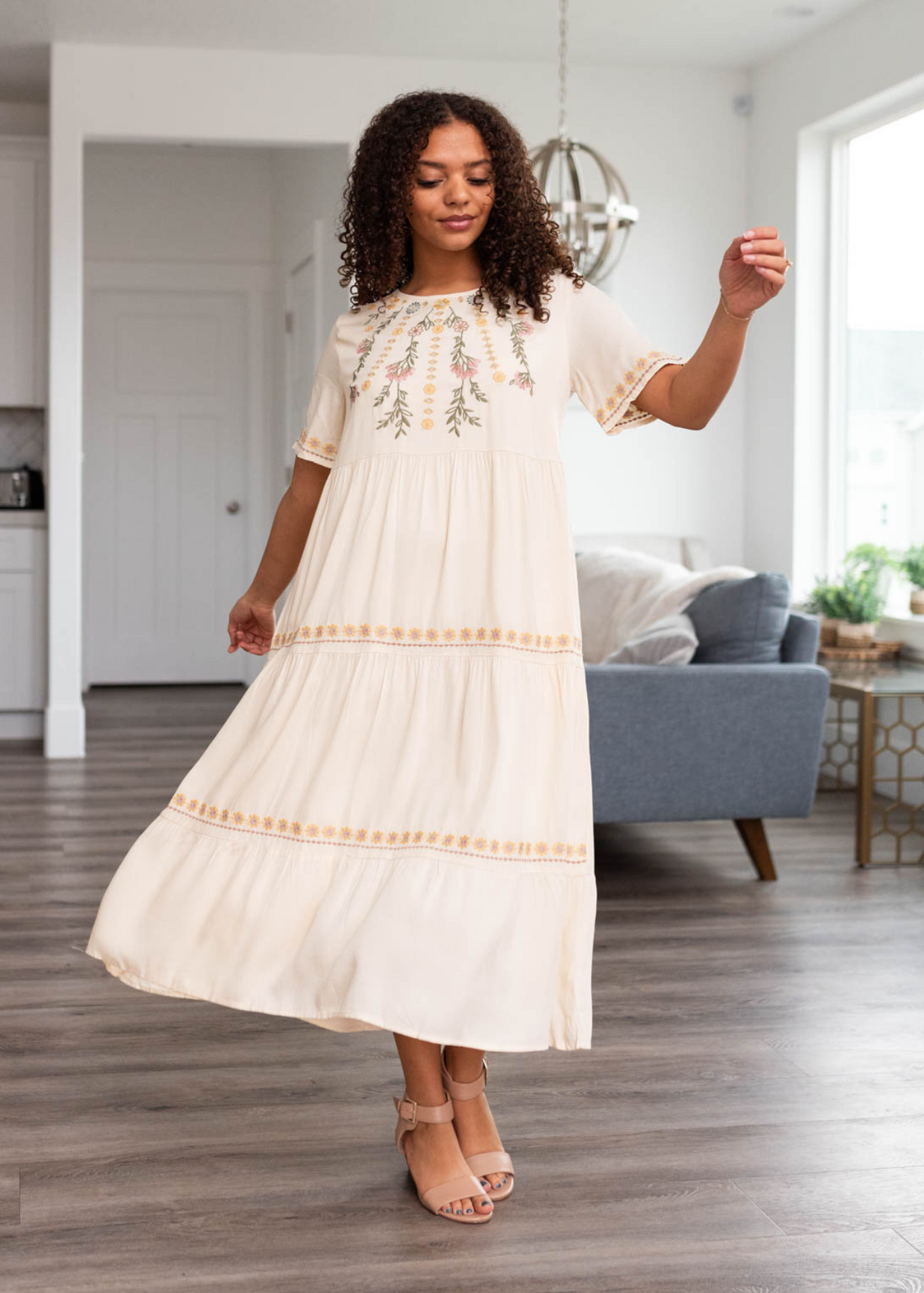 Chloe Cream Dress