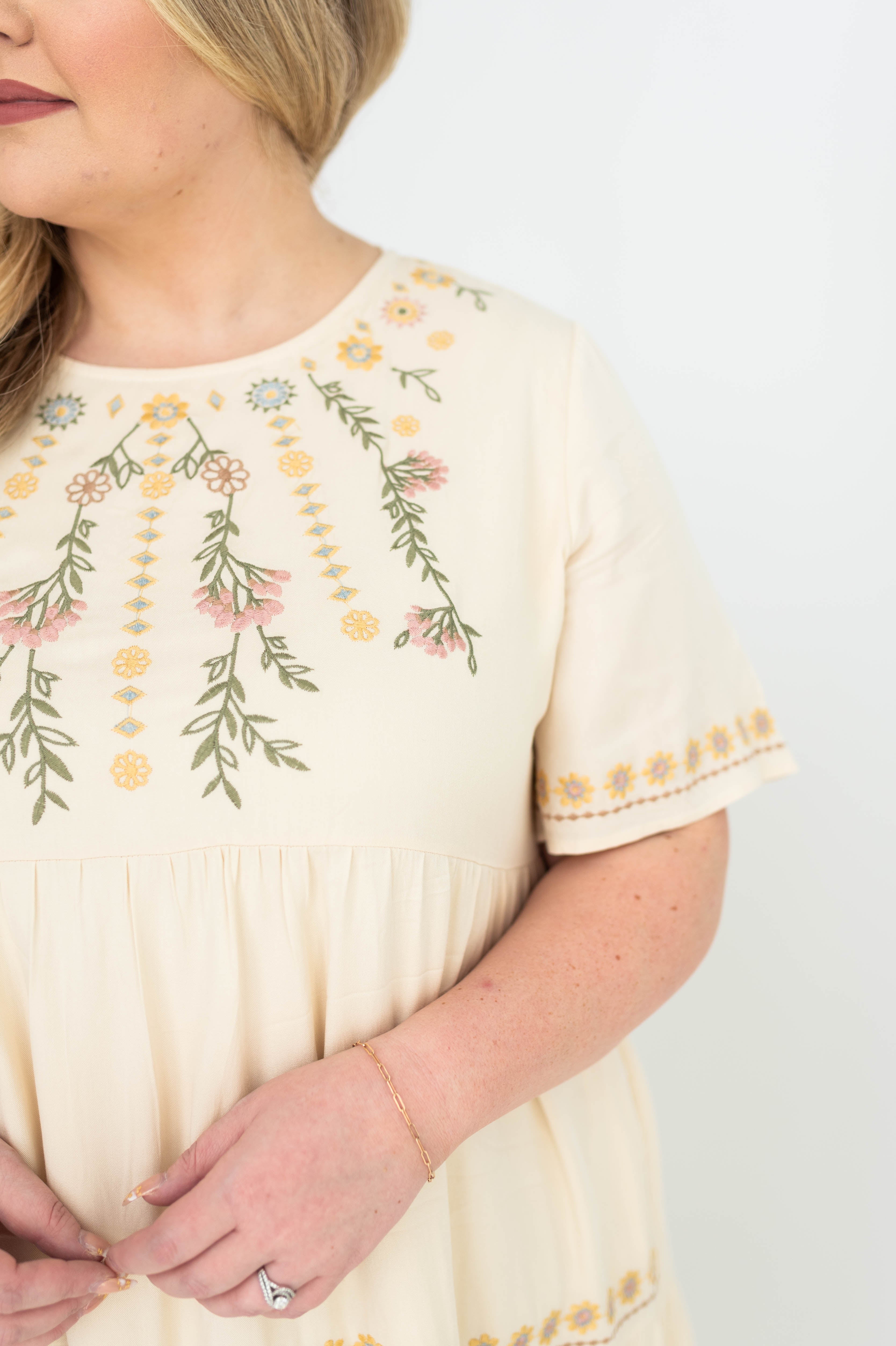 Chloe Cream Dress