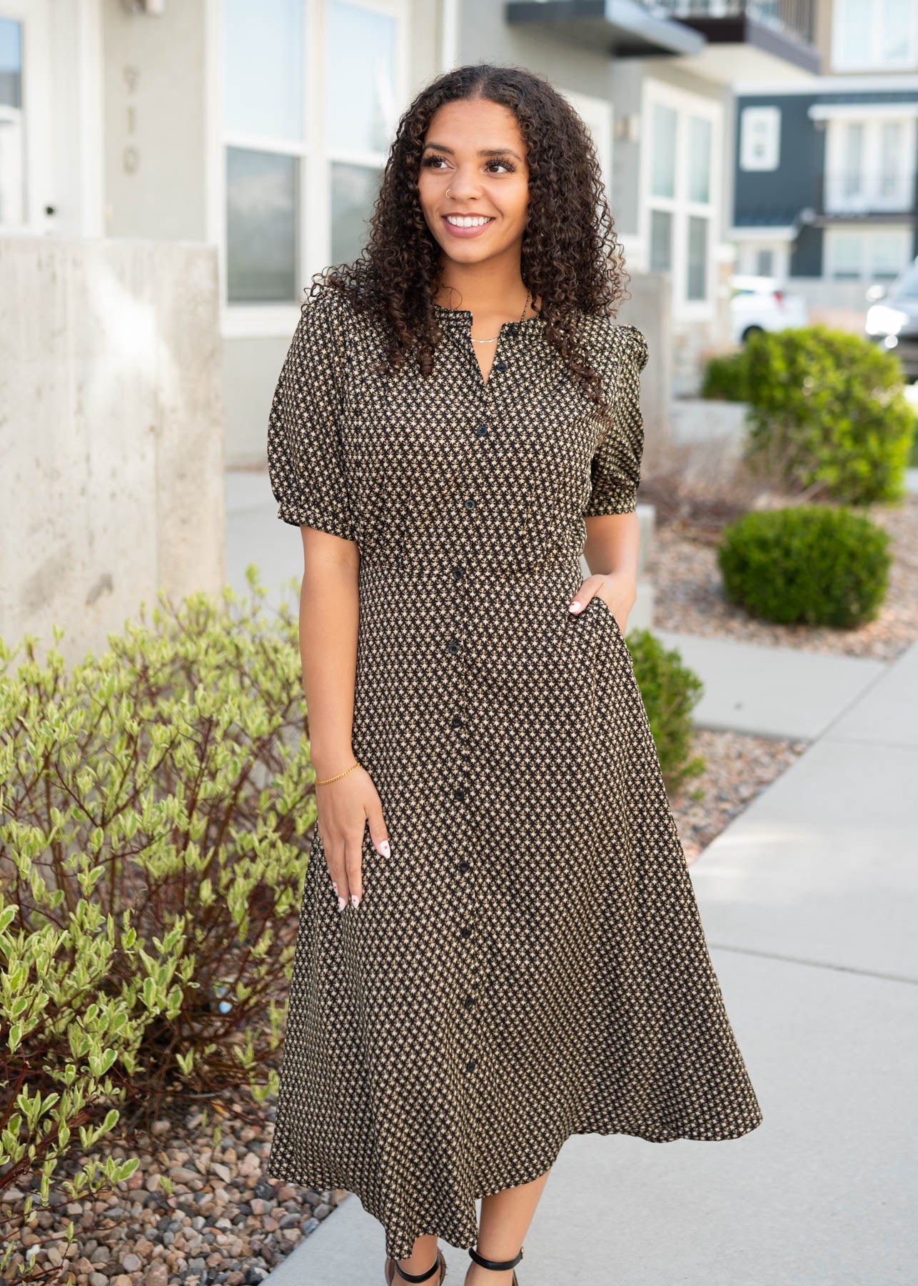 Christy Black Dress
