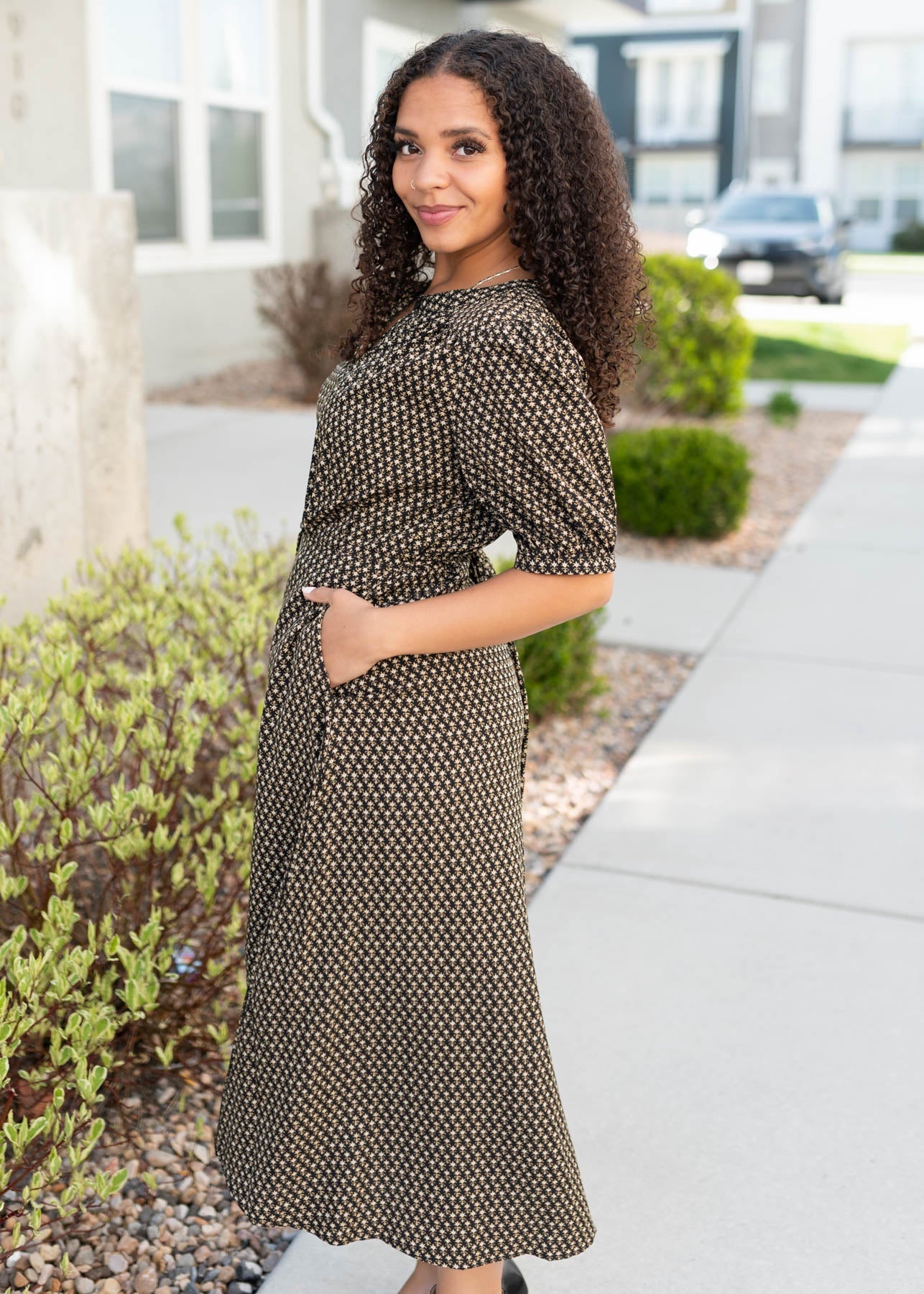 Christy Black Dress