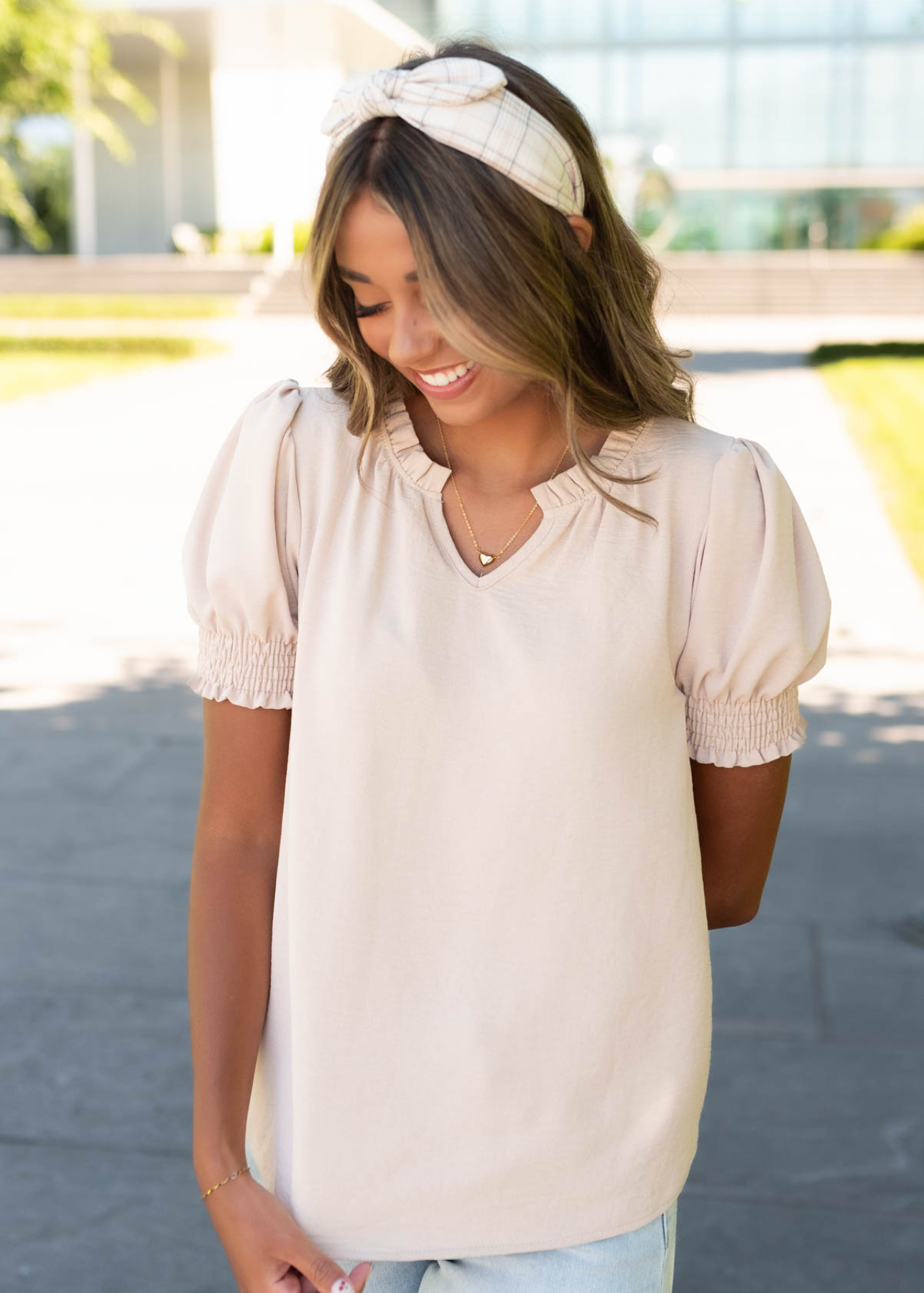 Cindi Sand Top