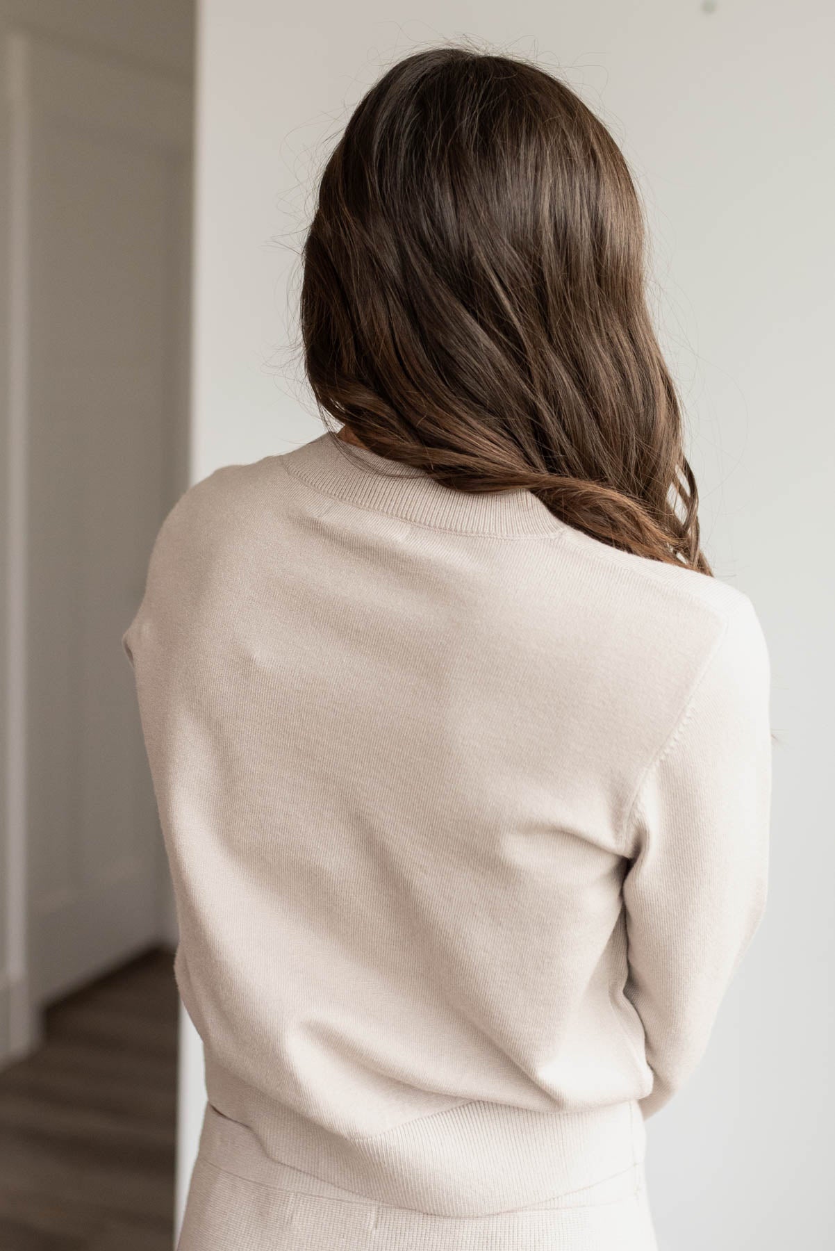 Clarissa Oatmeal Knit Sweater